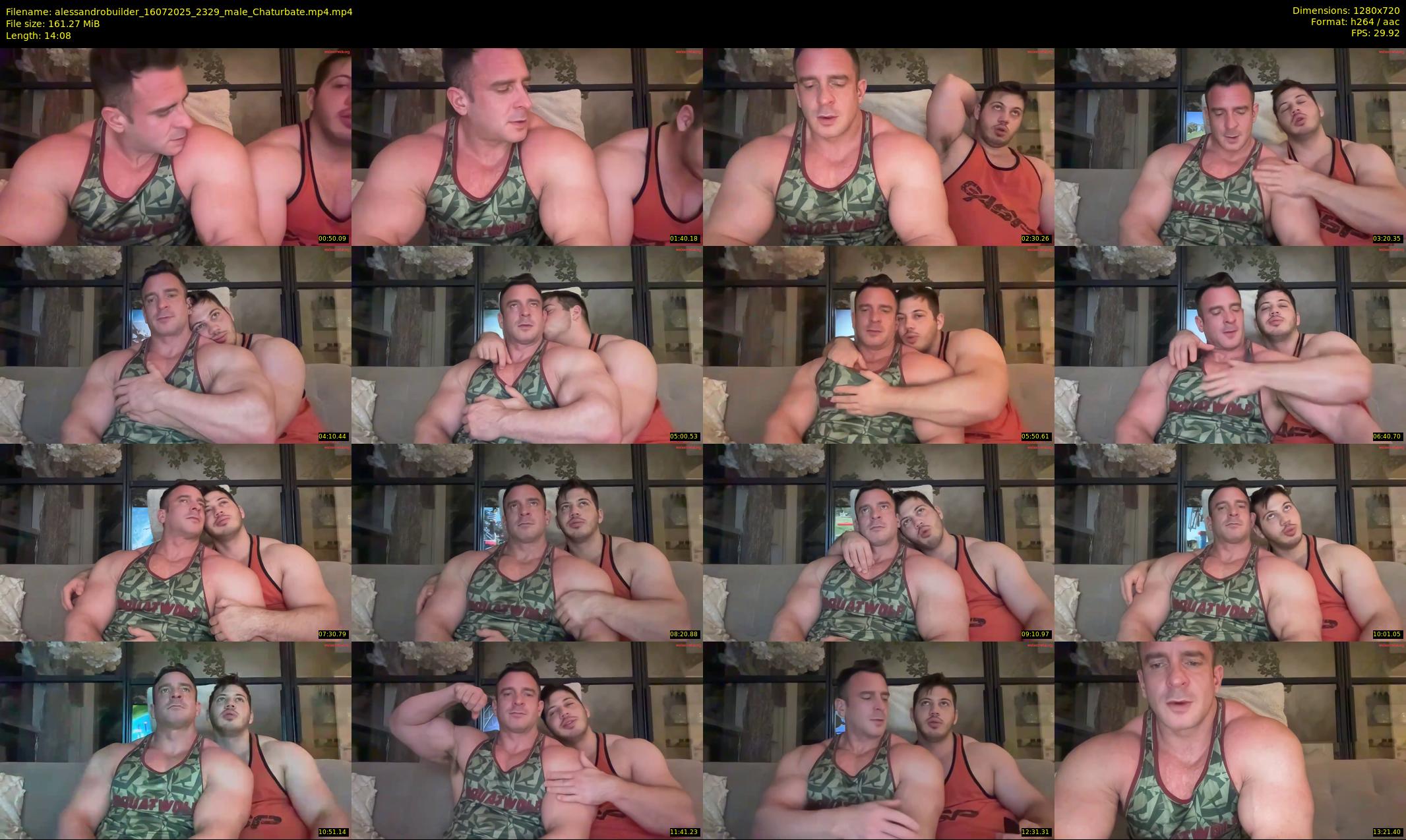 alessandrobuilder — 15 minute Chaturbate couple cam show recording, 720p, Jul 16, 2025
