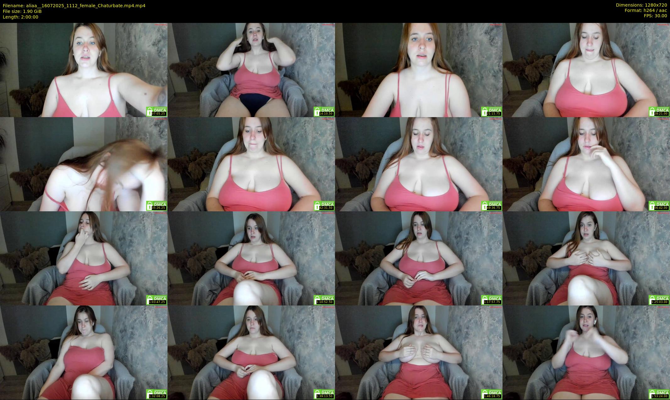 aliaa_ — 120 minute Chaturbate female cam show recording, 720p, Jul 16, 2025