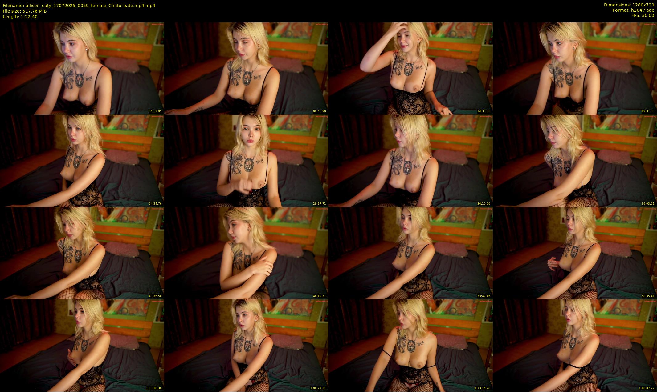 allison_cuty — 83 minute Chaturbate female cam show recording, 720p, Jul 17, 2025