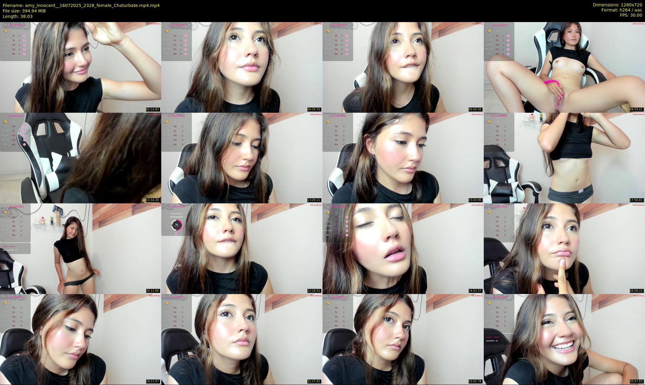 amy_innocent_ — 39 minute Chaturbate female cam show recording, 720p, Jul 16, 2025