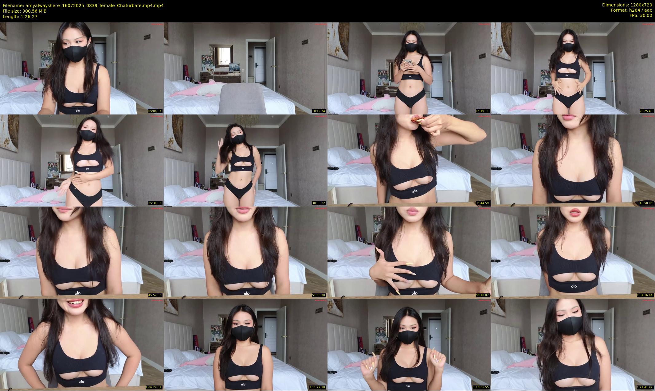 amyalwayshere — 87 minute Chaturbate female cam show recording, 720p, Jul 16, 2025