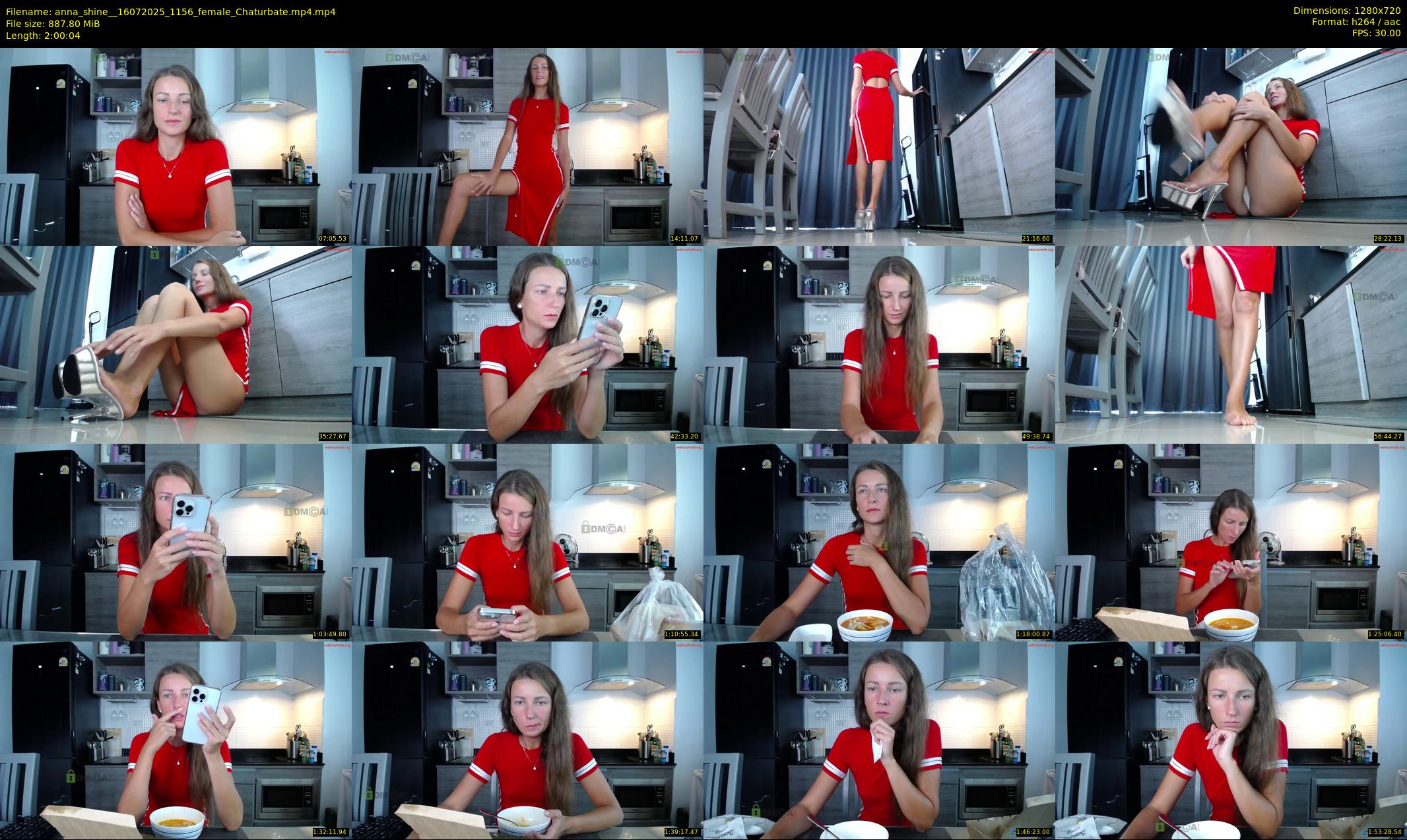 anna_shine_ — 121 minute Chaturbate female cam show recording, 720p, Jul 16, 2025