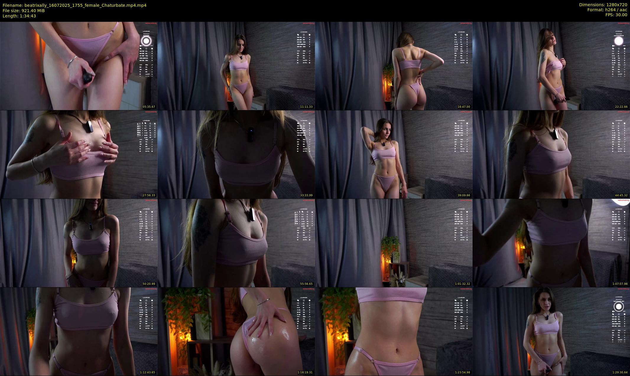 beatrixally — 95 minute Chaturbate female cam show recording, 720p, Jul 16, 2025