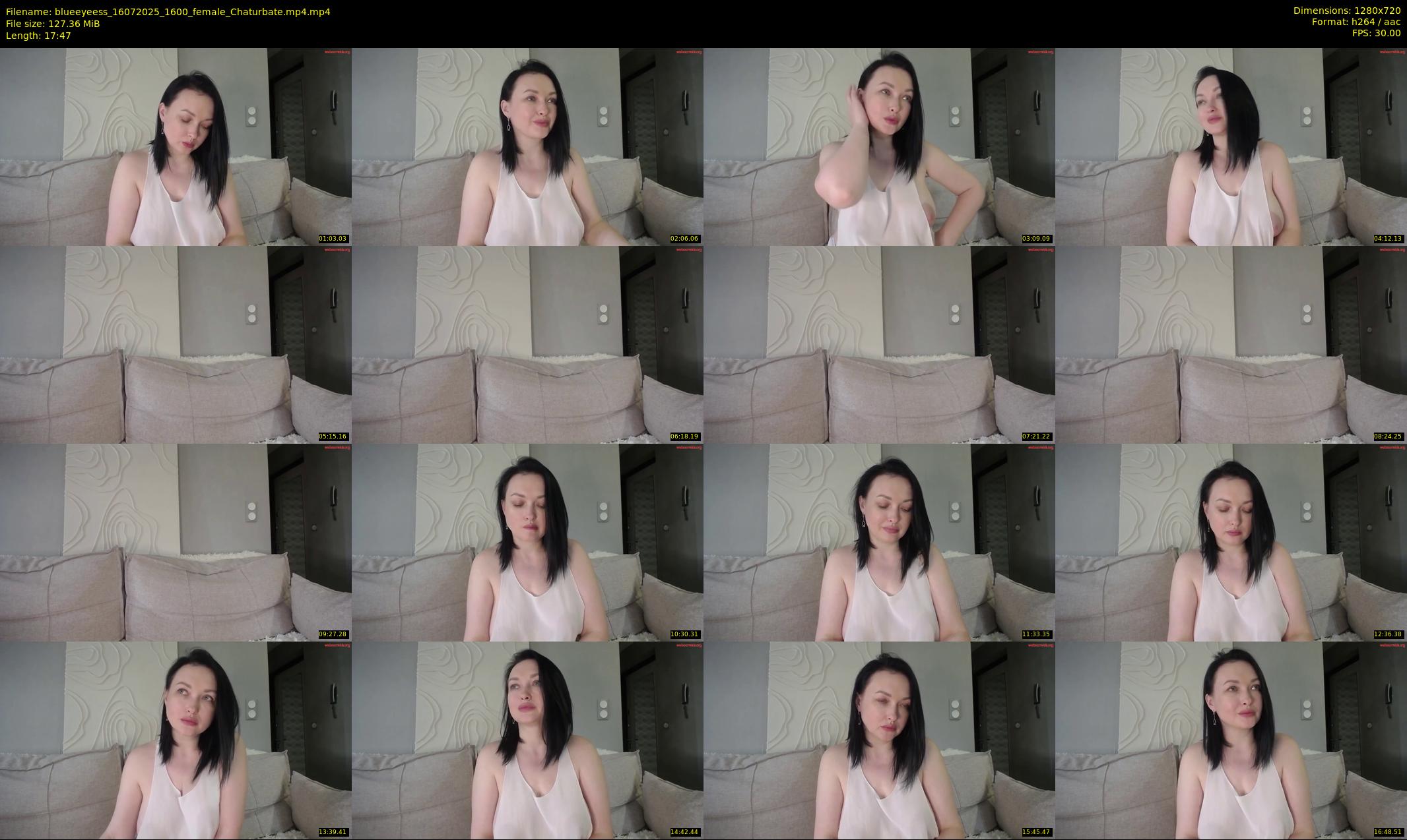 blueeyeess — 18 minute Chaturbate female cam show recording, 720p, Jul 16, 2025