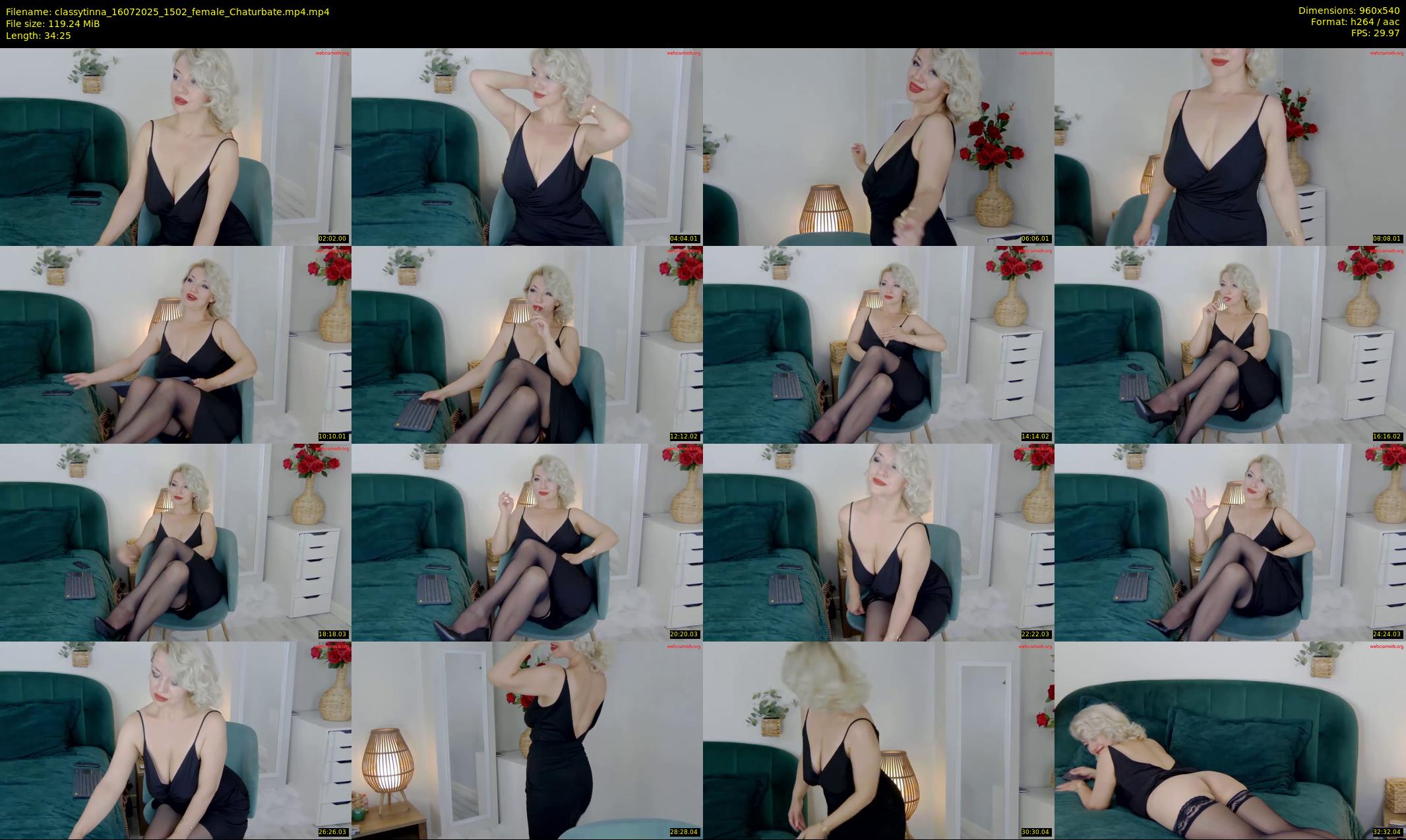 classytinna — 35 minute Chaturbate female cam show recording, 480p, Jul 16, 2025