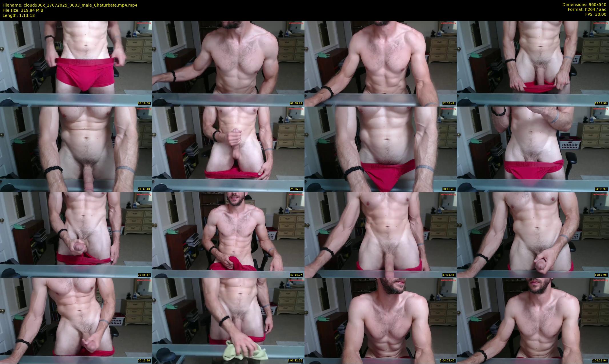 cloud900x — 74 minute Chaturbate male cam show recording, 480p, Jul 17, 2025
