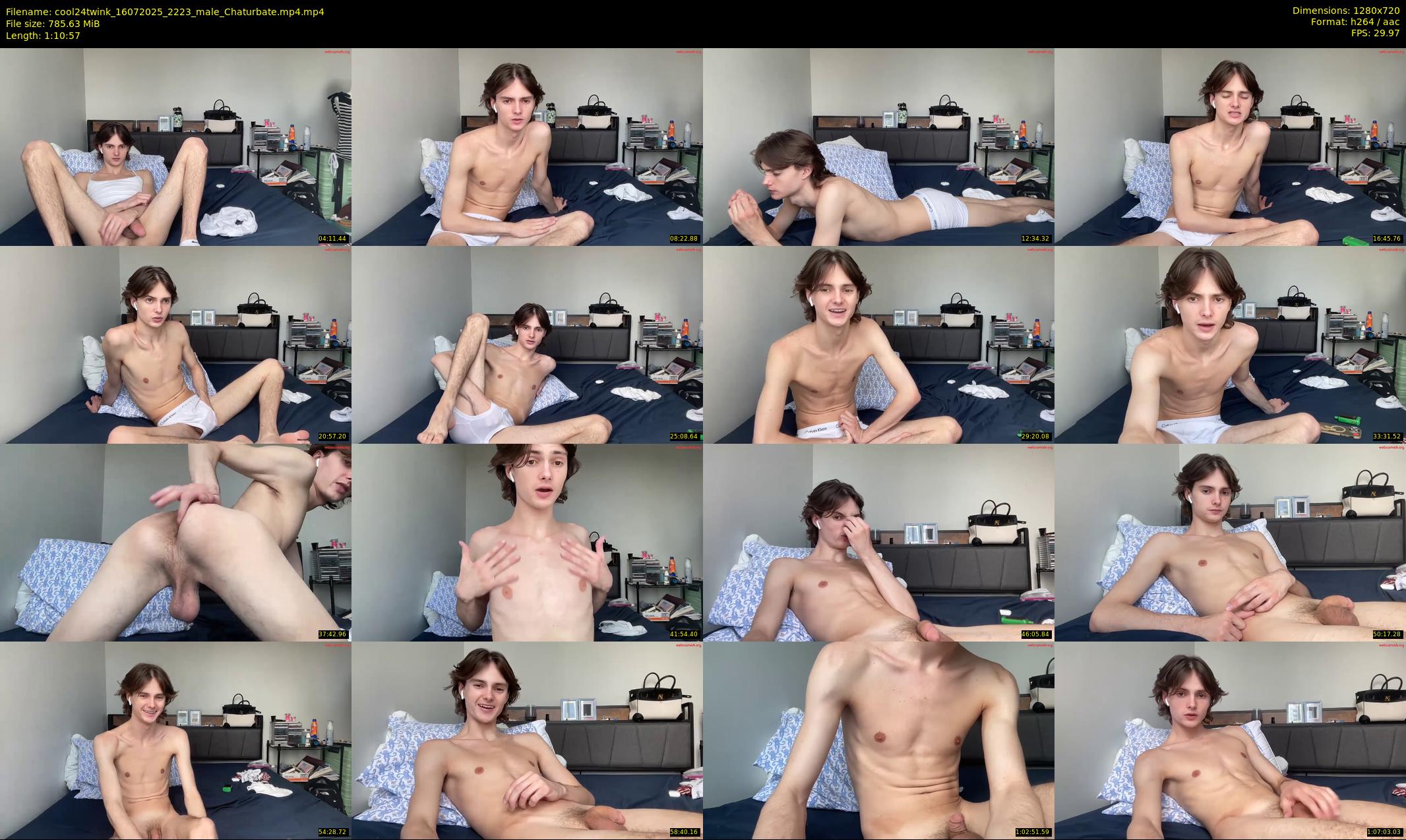cool24twink — 71 minute Chaturbate male cam show recording, 720p, Jul 16, 2025