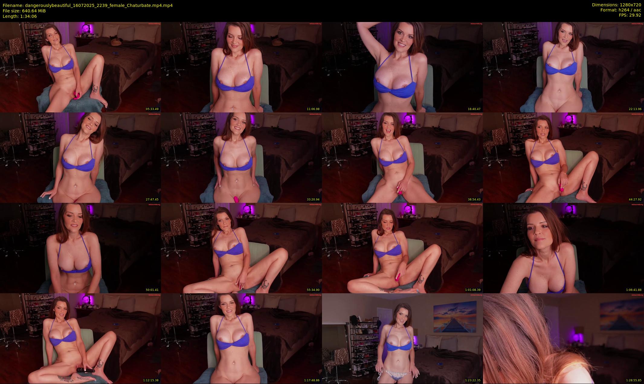dangerouslybeautiful — 95 minute Chaturbate female cam show recording, 720p, Jul 16, 2025