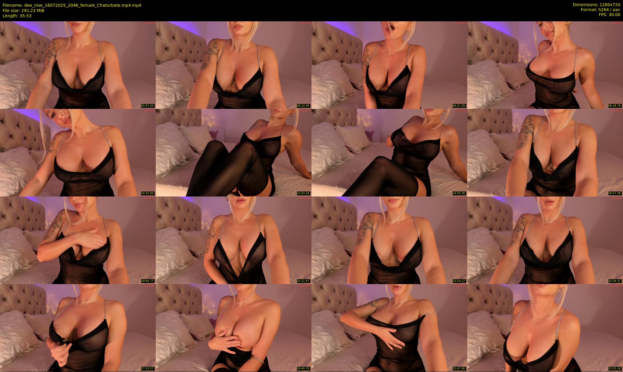 dee_nise — 36 minute Chaturbate female cam show recording, 720p, Jul 16, 2025