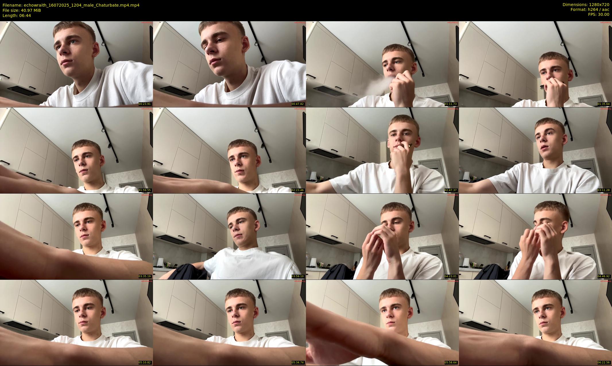 echowraith — 7 minute Chaturbate male cam show recording, 720p, Jul 16, 2025