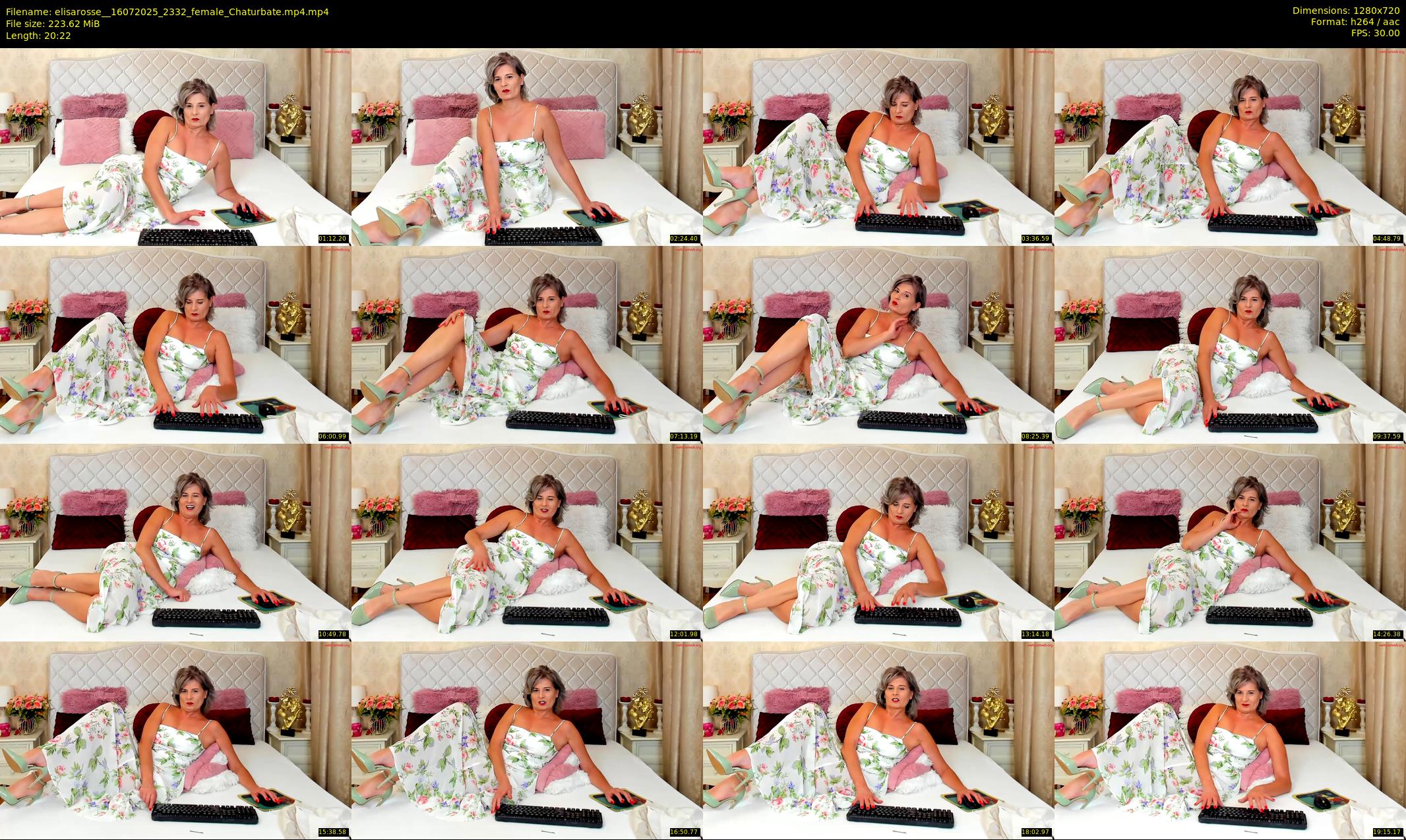 elisarosse_ — 21 minute Chaturbate female cam show recording, 720p, Jul 16, 2025