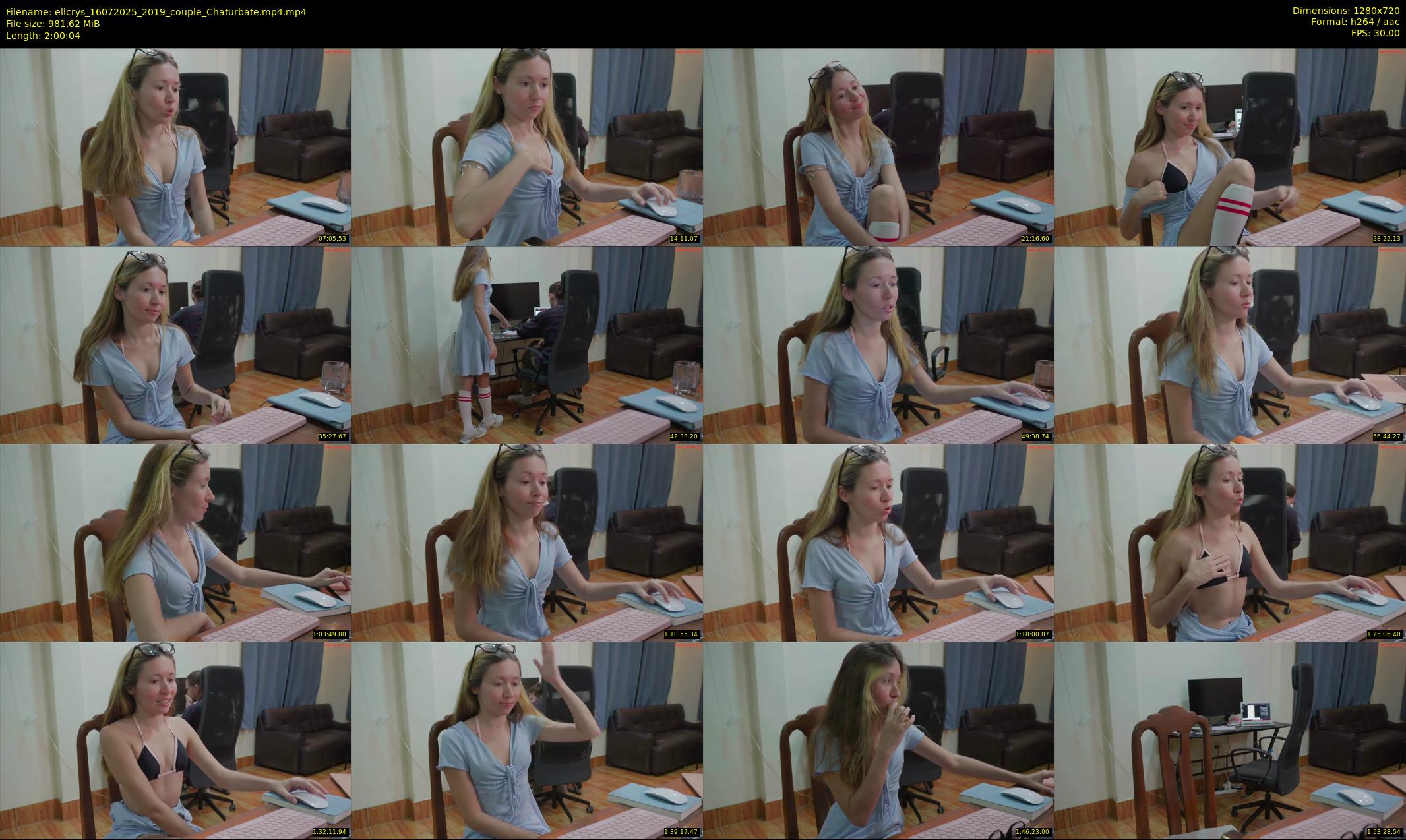 ellcrys — 121 minute Chaturbate couple cam show recording, 720p, Jul 16, 2025