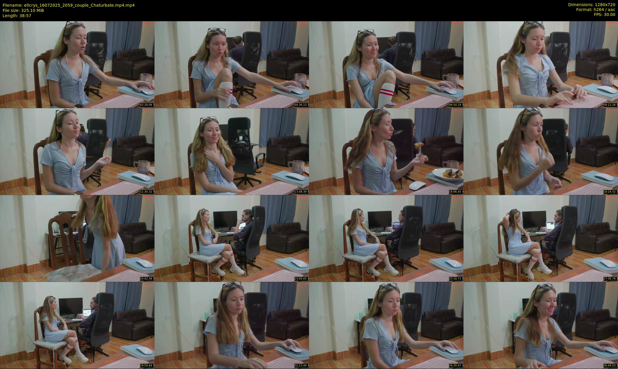 ellcrys — 39 minute Chaturbate couple cam show recording, 720p, Jul 16, 2025