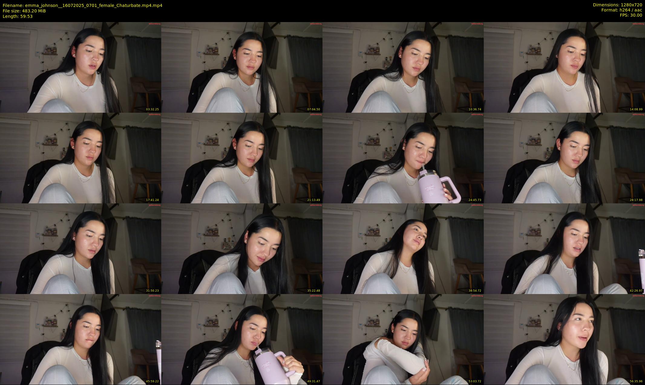 emma_johnson_ — 60 minute Chaturbate female cam show recording, 720p, Jul 16, 2025