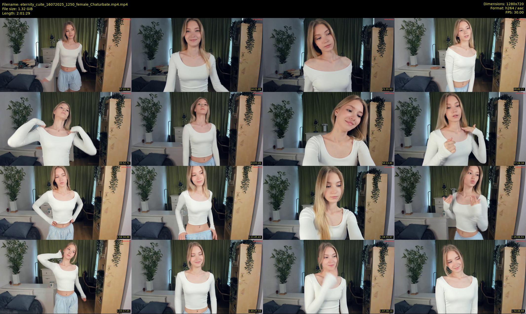 eternity_cuite — 122 minute Chaturbate female cam show recording, 720p, Jul 16, 2025