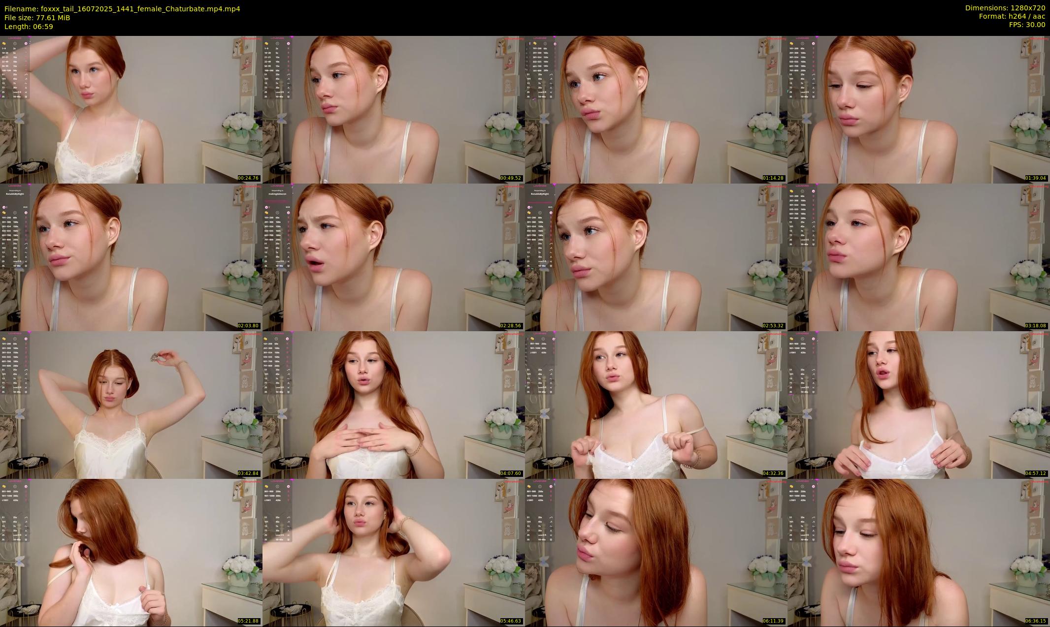 foxxx_tail — 7 minute Chaturbate female cam show recording, 720p, Jul 16, 2025