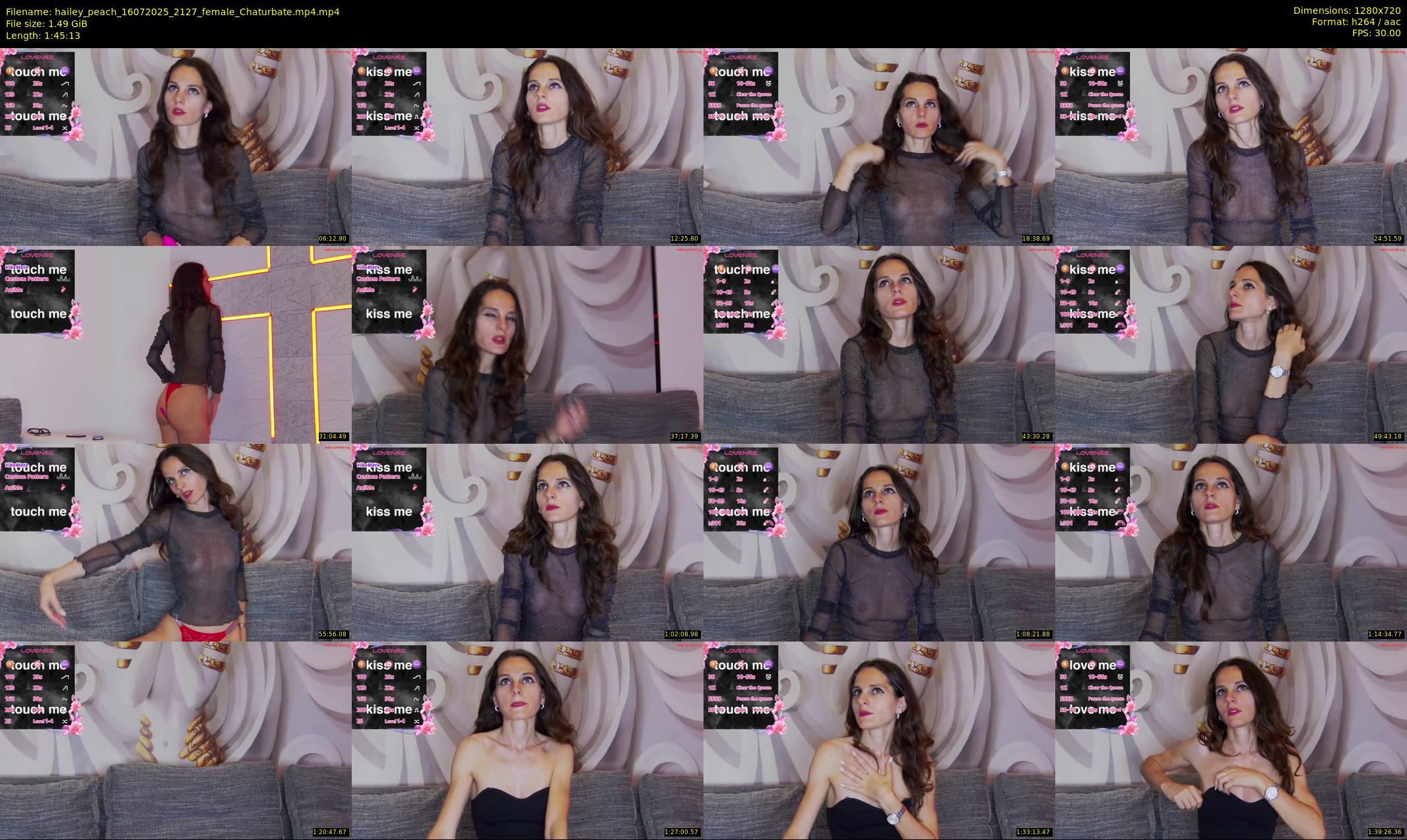 hailey_peach — 106 minute Chaturbate female cam show recording, 720p, Jul 16, 2025
