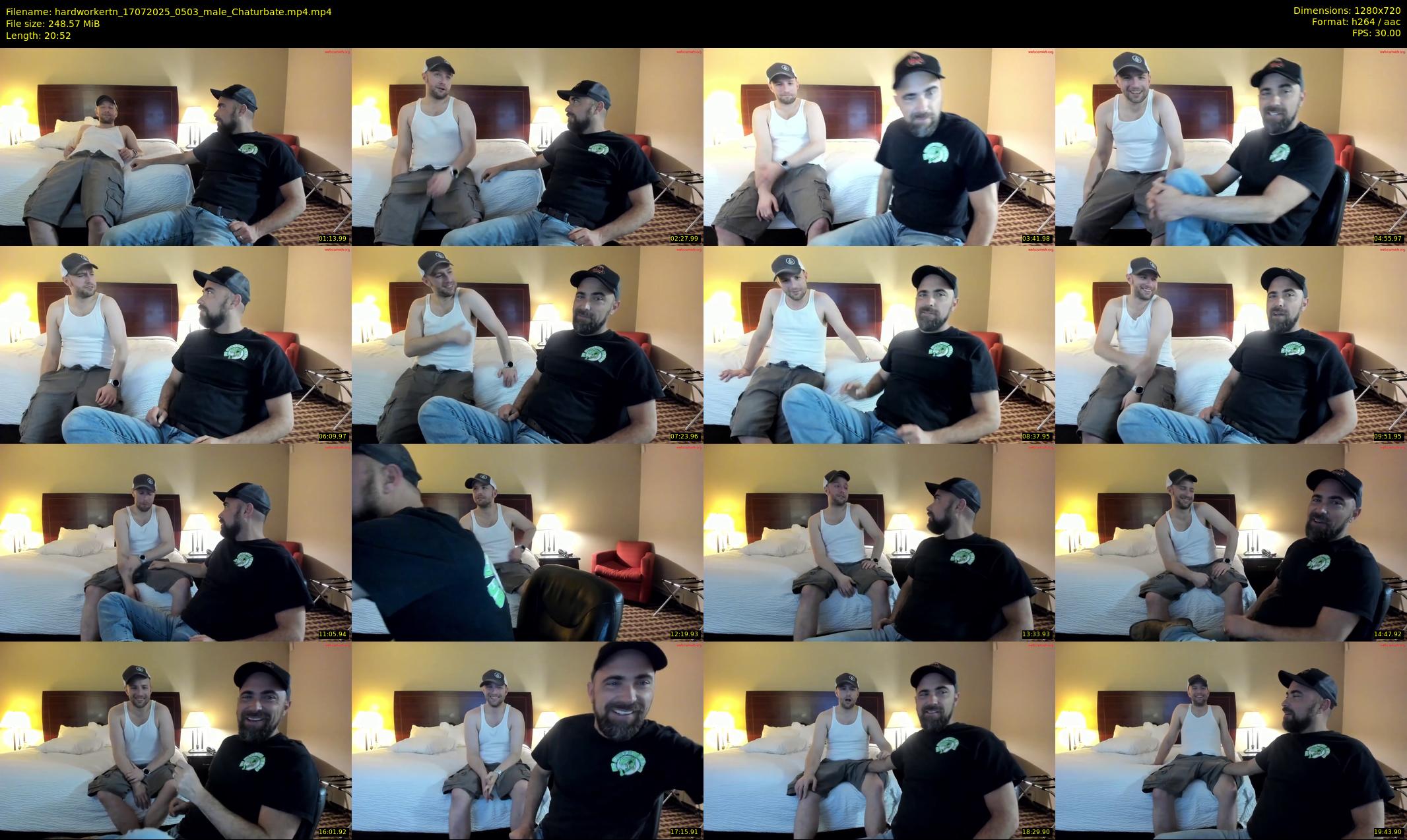 hardworkertn — 21 minute Chaturbate male cam show recording, 720p, Jul 17, 2025