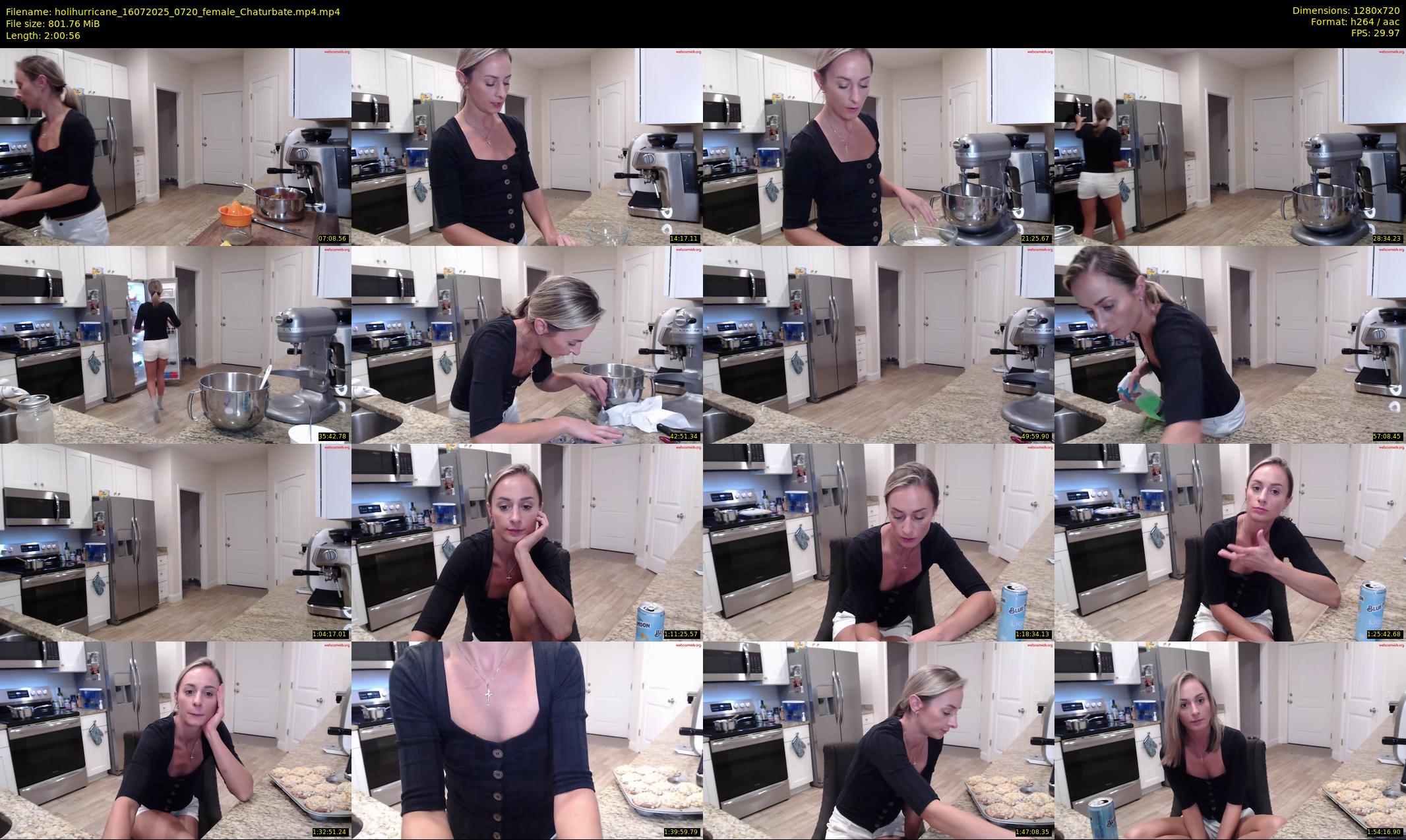 holihurricane — 121 minute Chaturbate female cam show recording, 720p, Jul 16, 2025