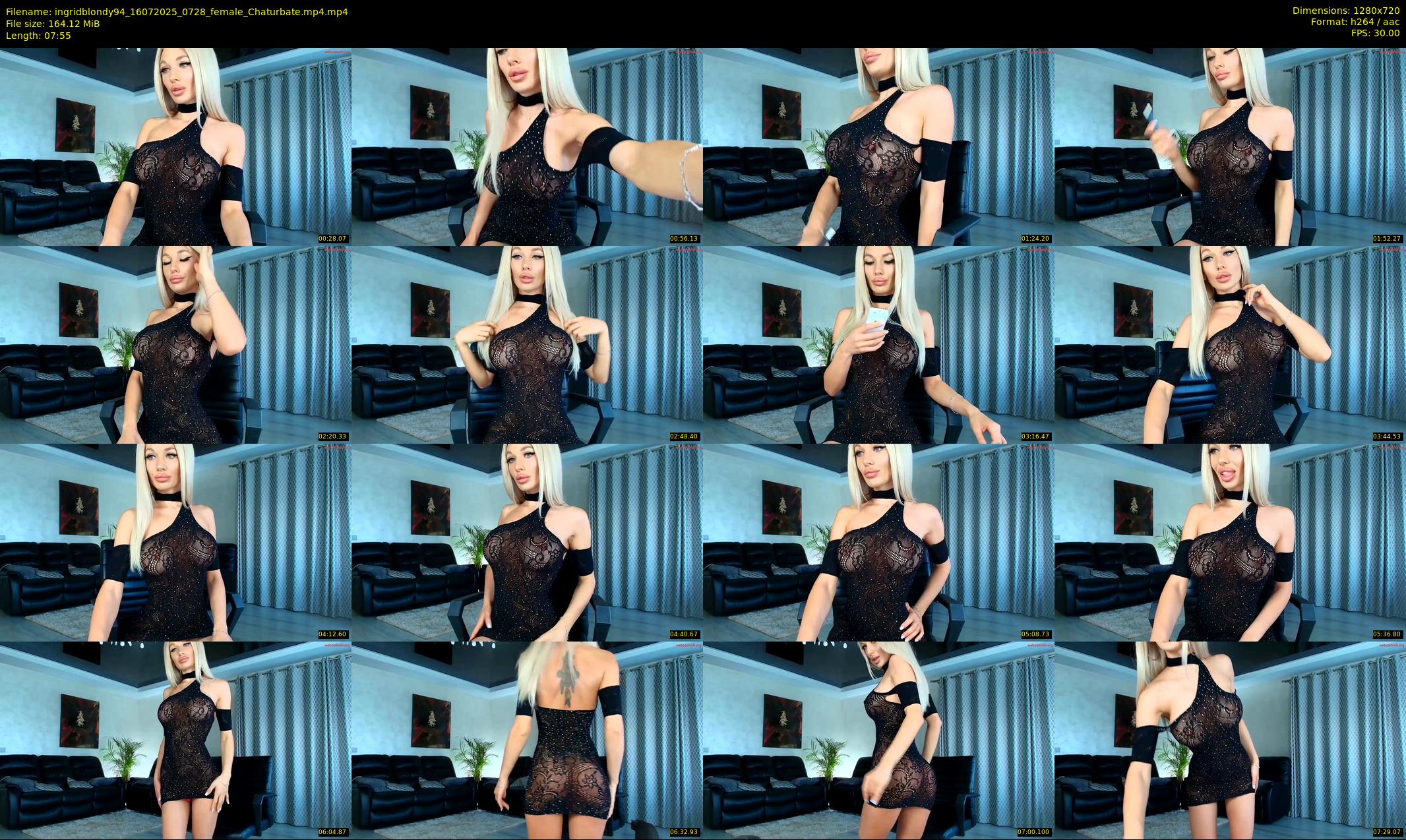 ingridblondy94 — 8 minute Chaturbate female cam show recording, 720p, Jul 16, 2025