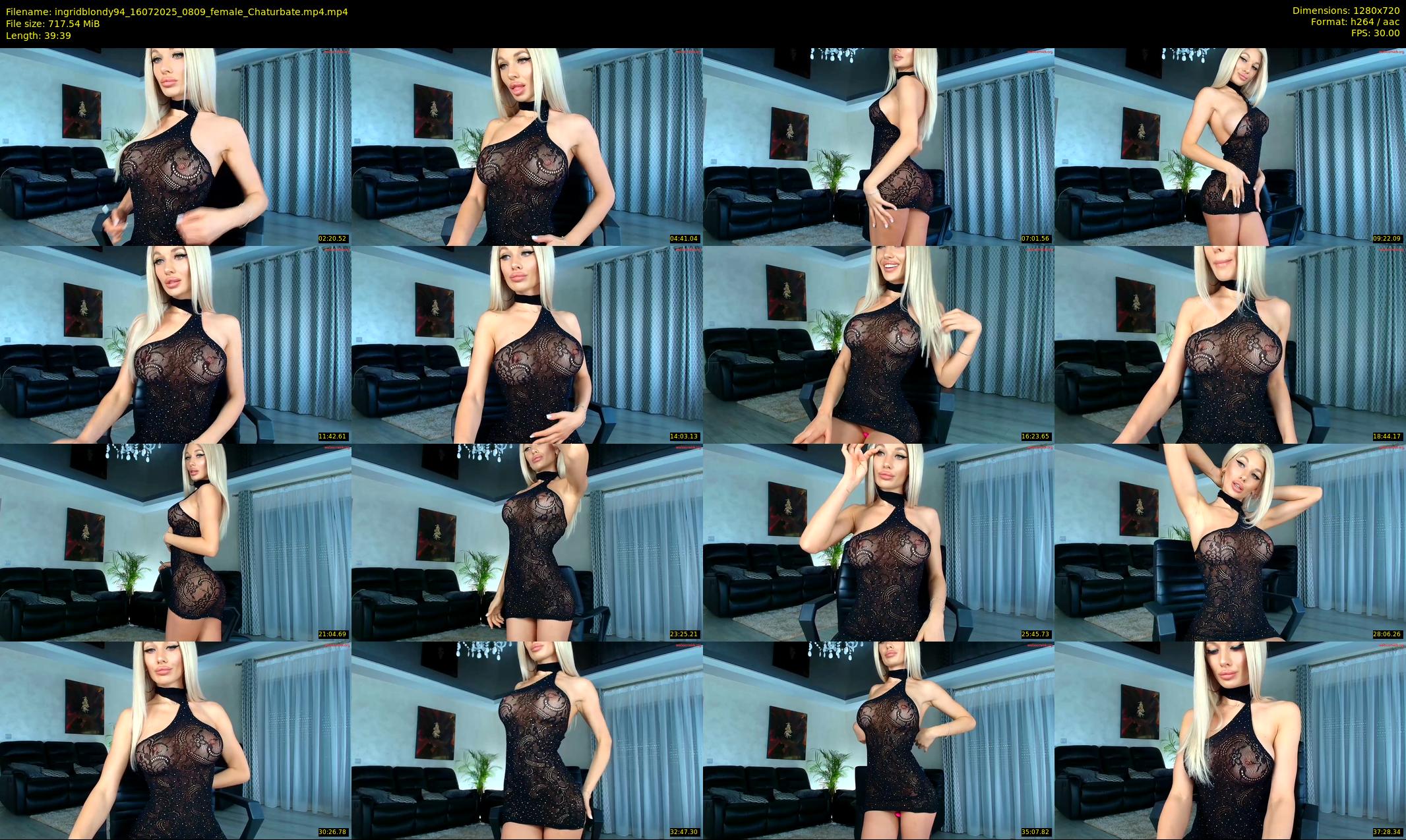 ingridblondy94 — 40 minute Chaturbate female cam show recording, 720p, Jul 16, 2025