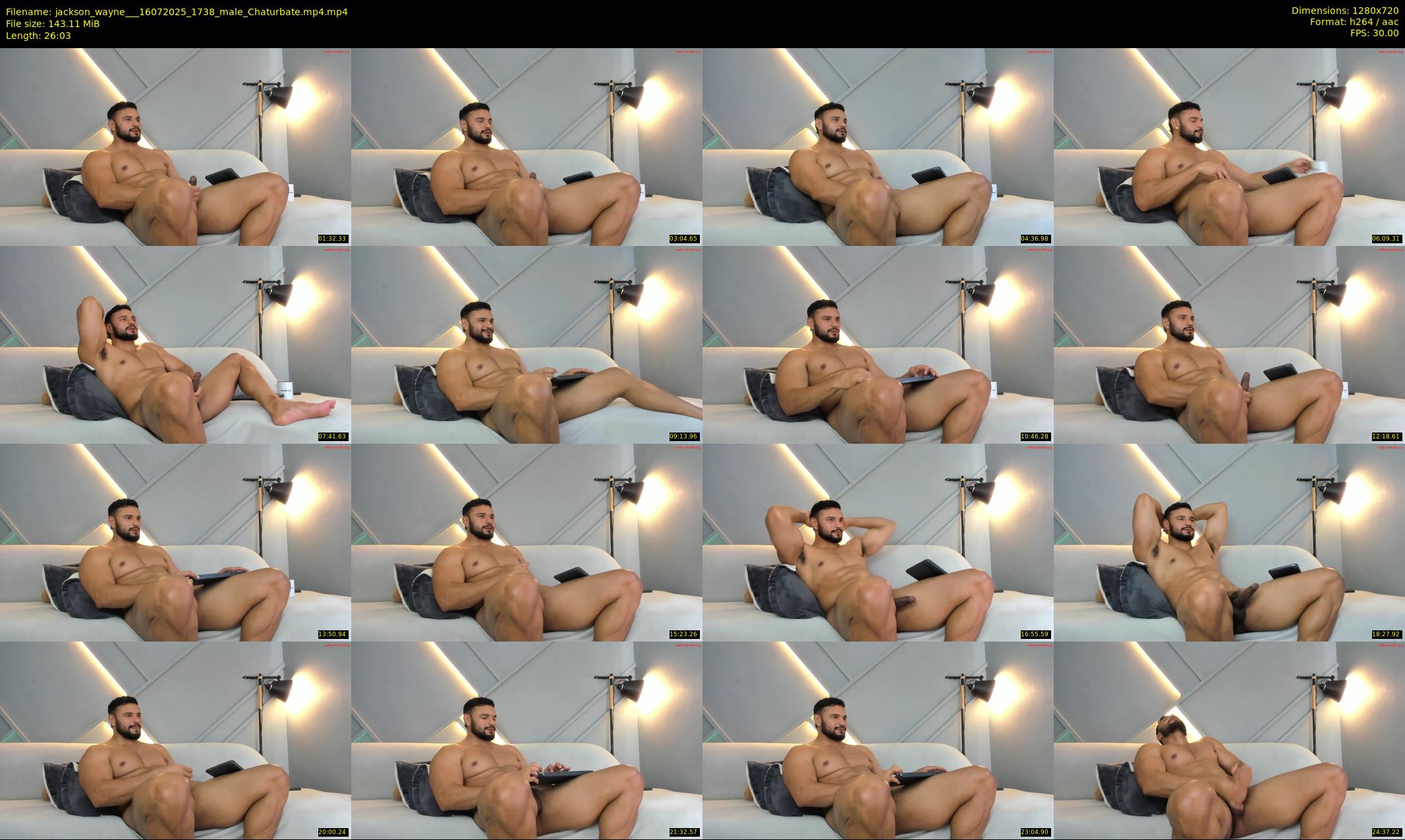 jackson_wayne__ — 27 minute Chaturbate male cam show recording, 720p, Jul 16, 2025