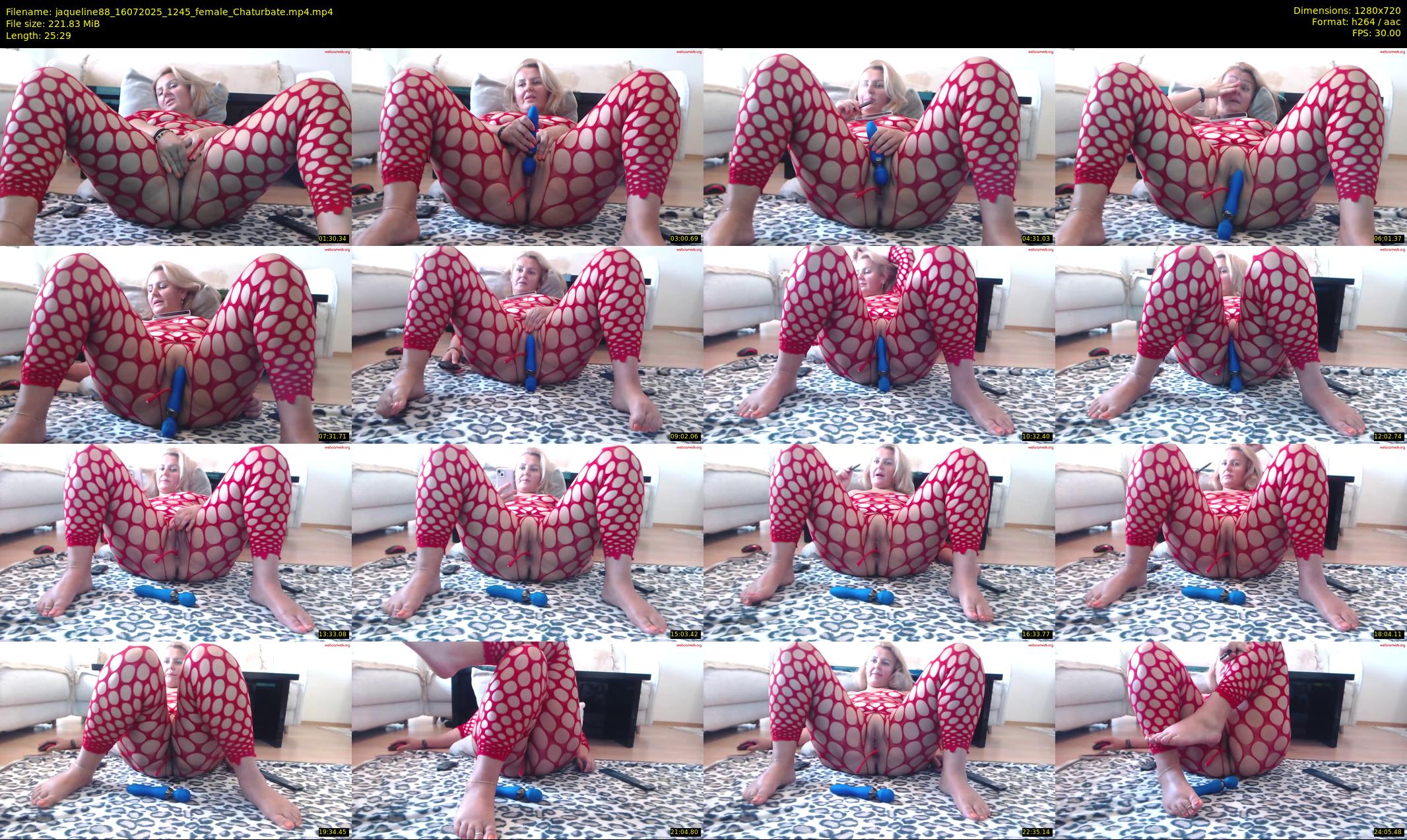 jaqueline88 — 26 minute Chaturbate female cam show recording, 720p, Jul 16, 2025
