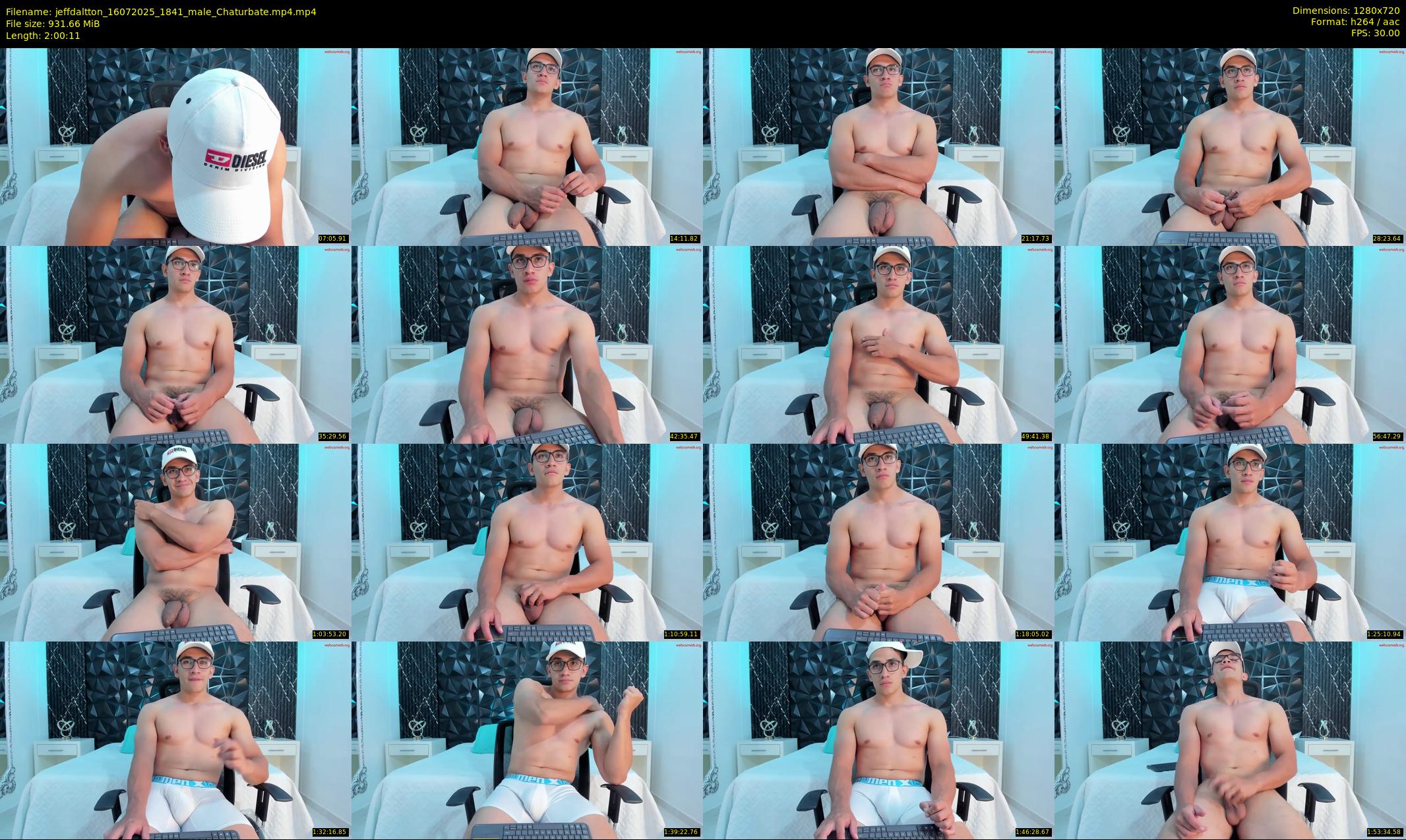 jeffdaltton — 121 minute Chaturbate male cam show recording, 720p, Jul 16, 2025