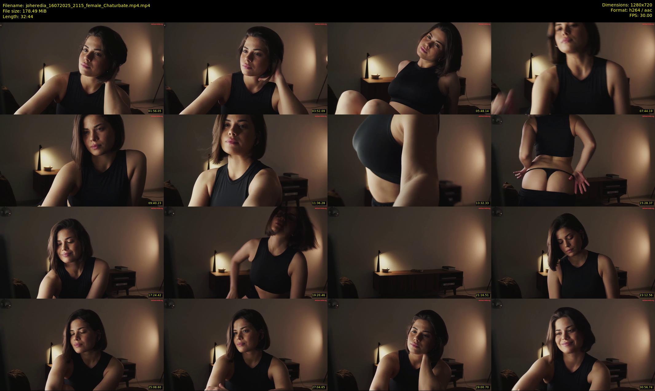 joheredia — 33 minute Chaturbate female cam show recording, 720p, Jul 16, 2025