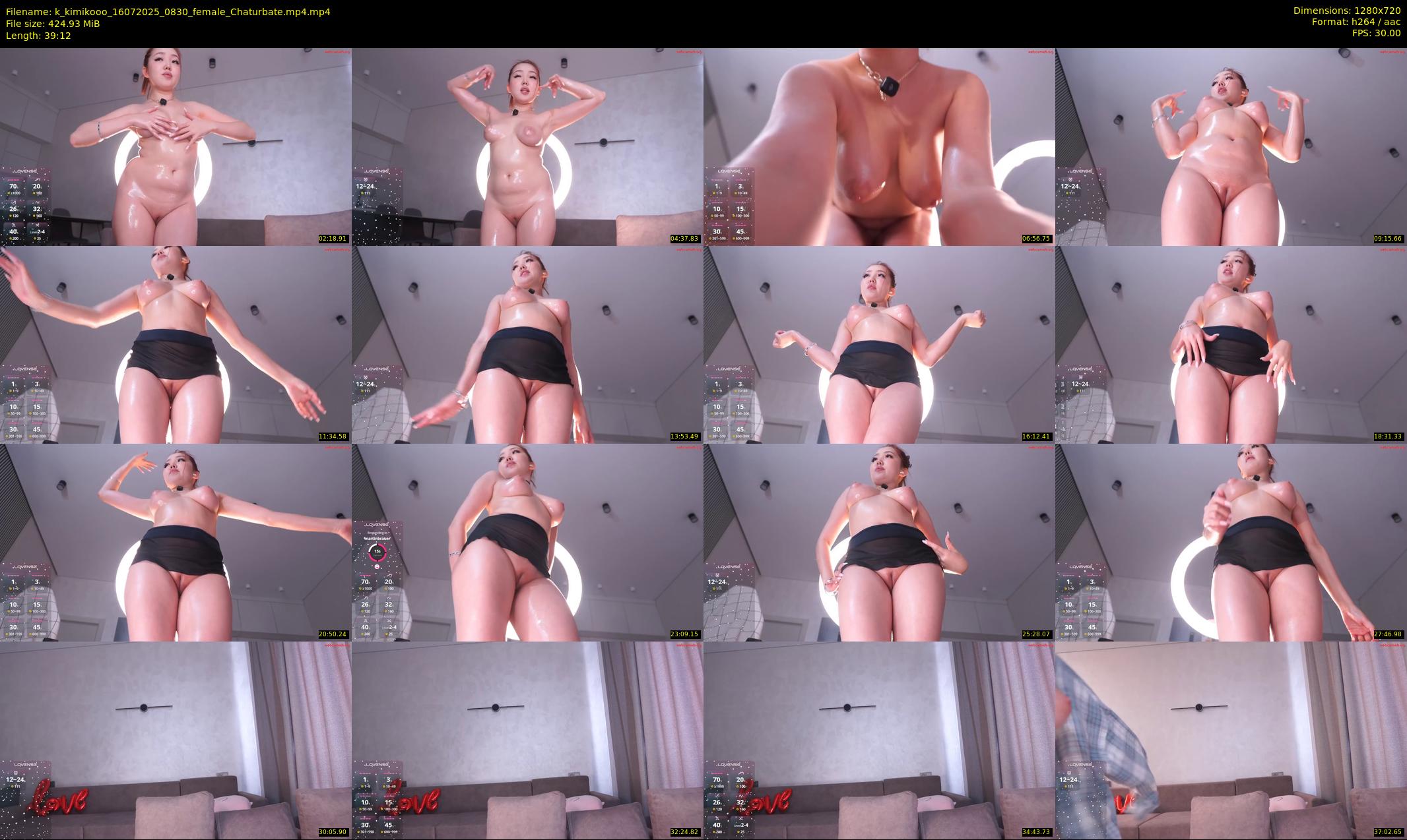 k_kimikooo — 40 minute Chaturbate female cam show recording, 720p, Jul 16, 2025