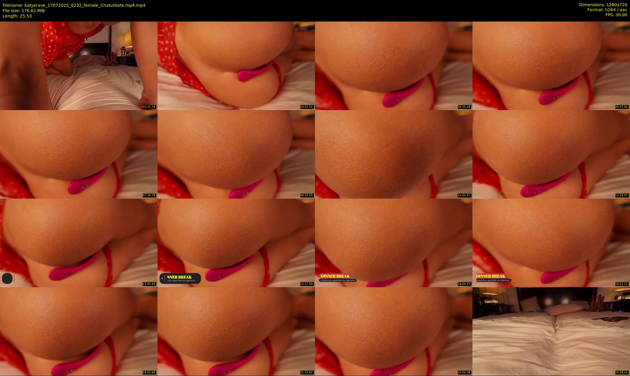 katyerave — 26 minute Chaturbate female cam show recording, 720p, Jul 17, 2025