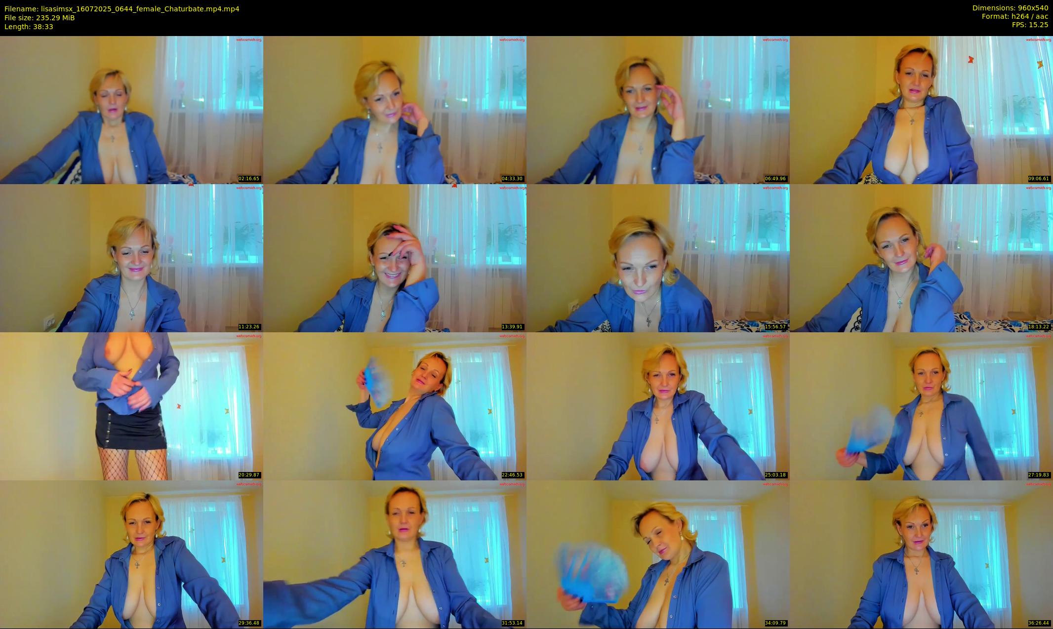 lisasimsx — 39 minute Chaturbate female cam show recording, 480p, Jul 16, 2025