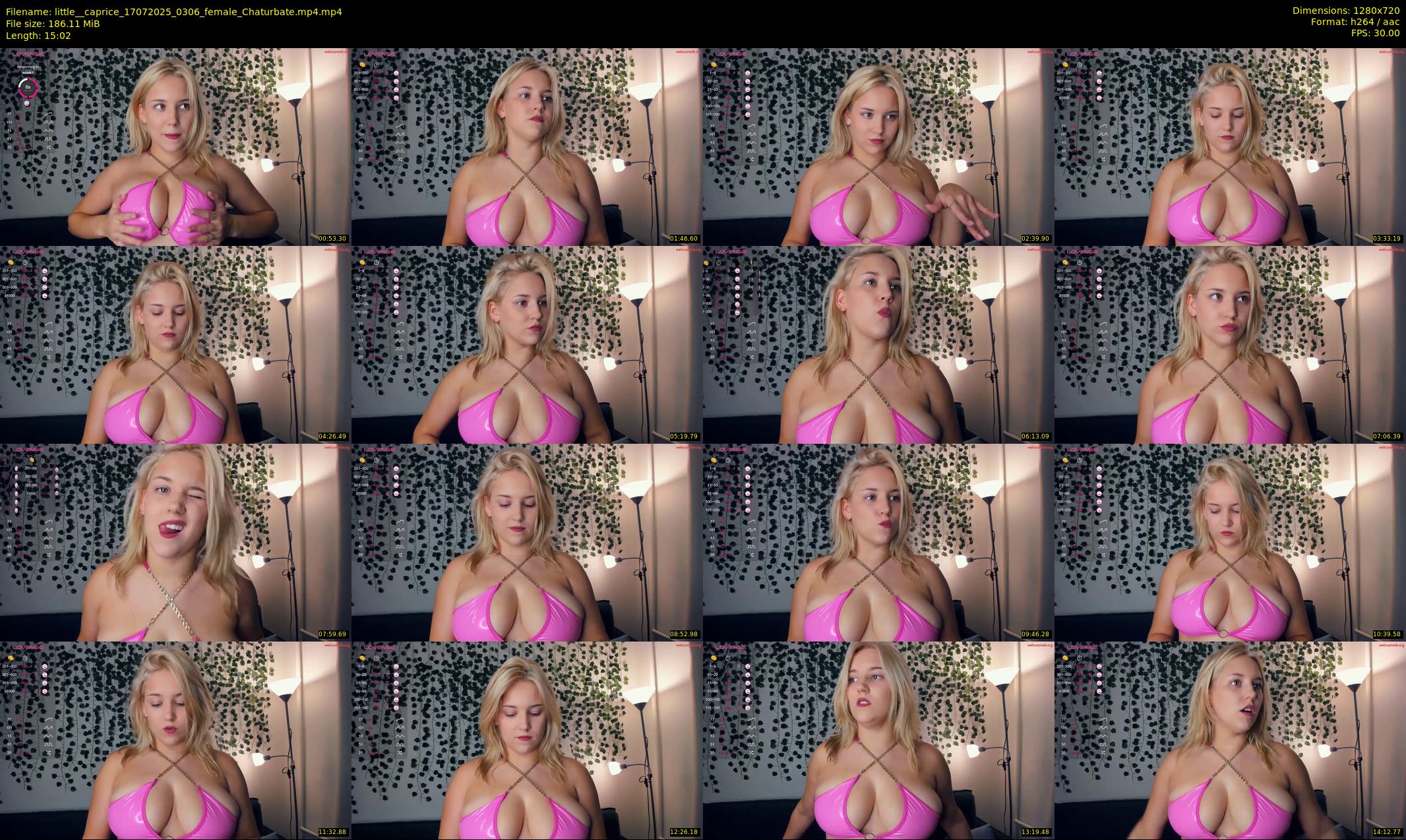 little__caprice — 16 minute Chaturbate female cam show recording, 720p, Jul 17, 2025