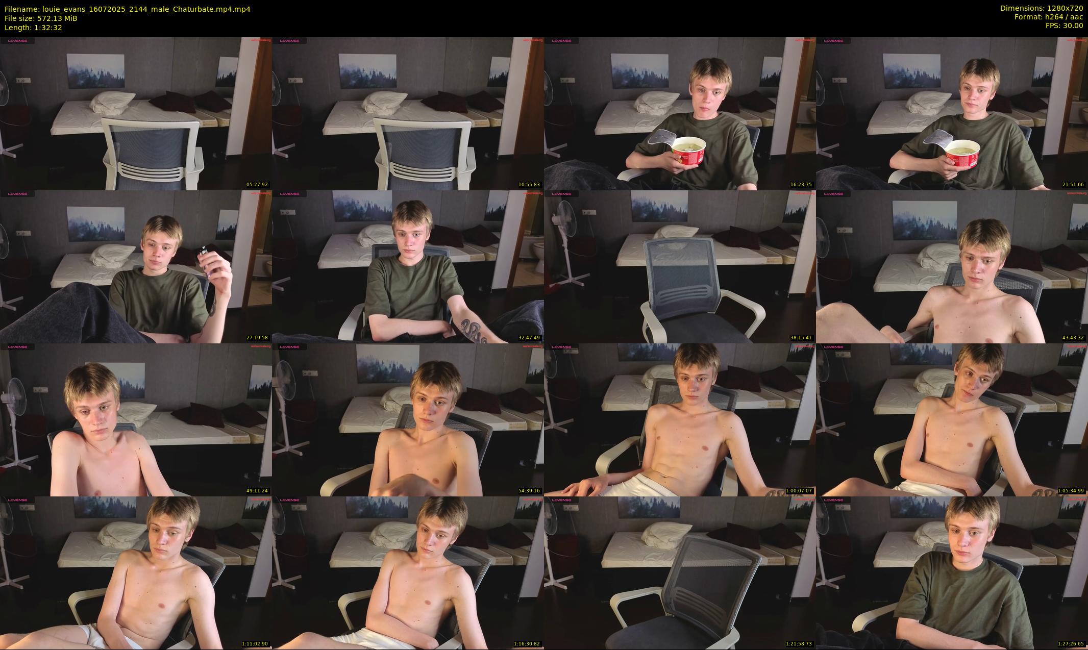 louie_evans — 93 minute Chaturbate male cam show recording, 720p, Jul 16, 2025