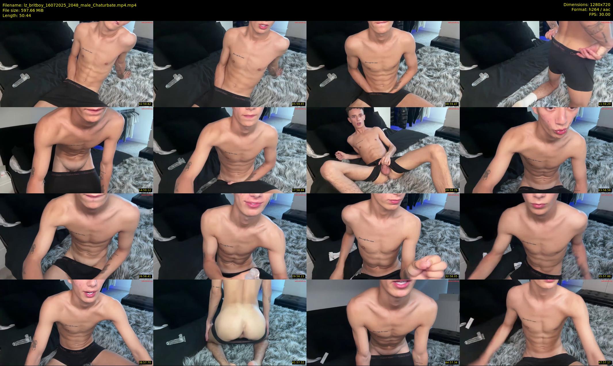 lz_britboy — 51 minute Chaturbate male cam show recording, 720p, Jul 16, 2025
