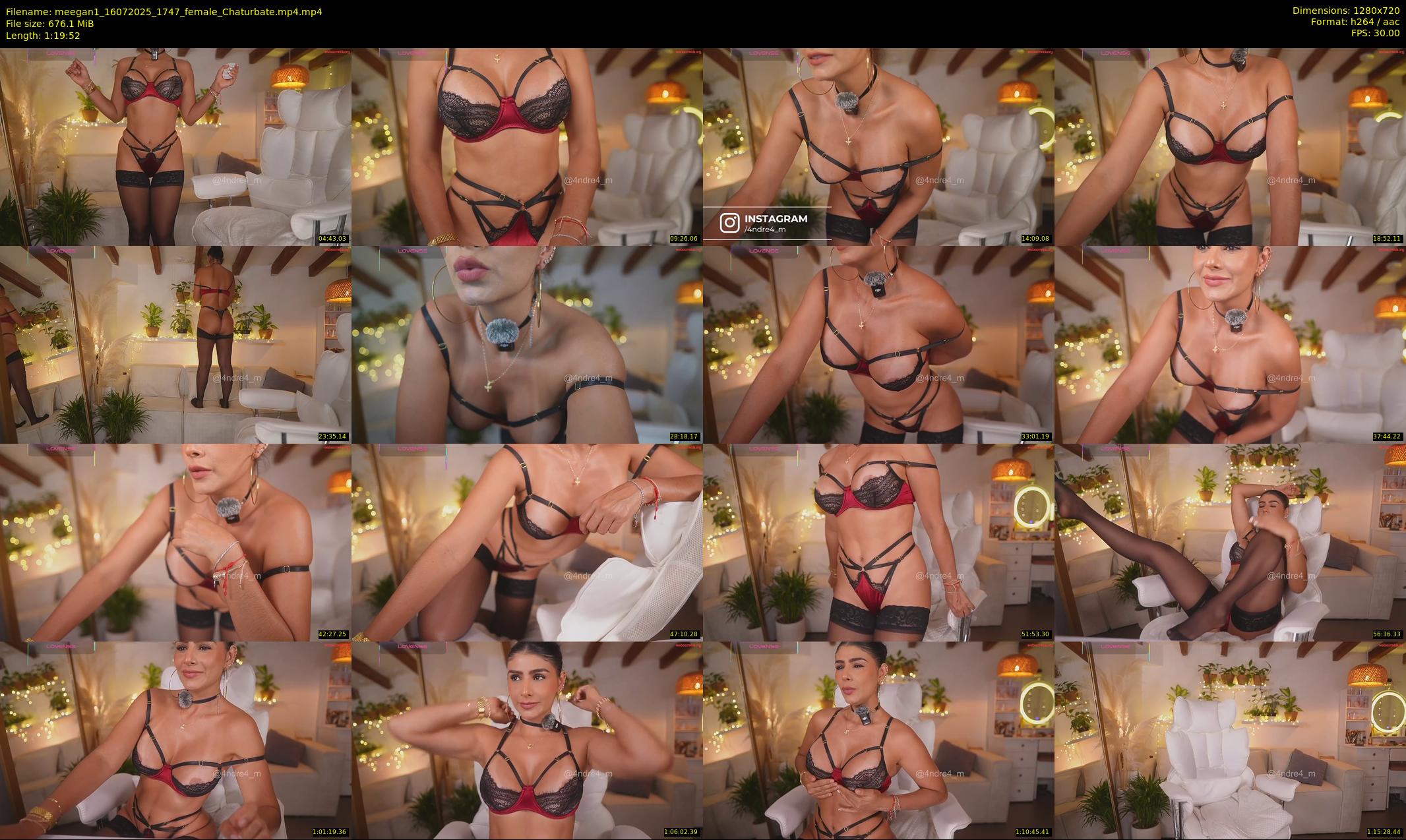 meegan1 — 80 minute Chaturbate female cam show recording, 720p, Jul 16, 2025