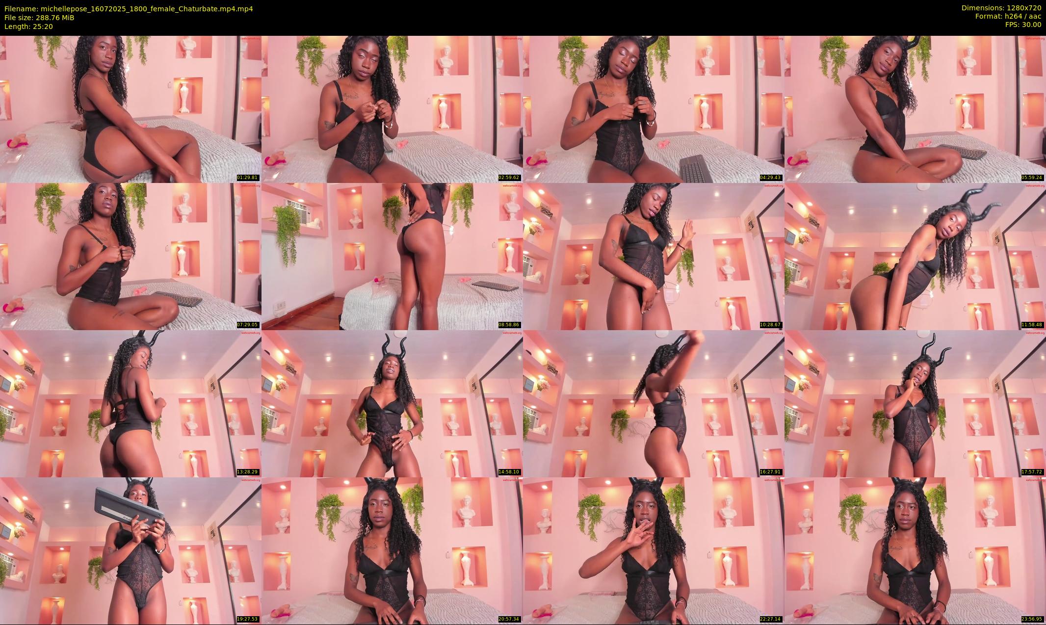 michellepose — 26 minute Chaturbate female cam show recording, 720p, Jul 16, 2025