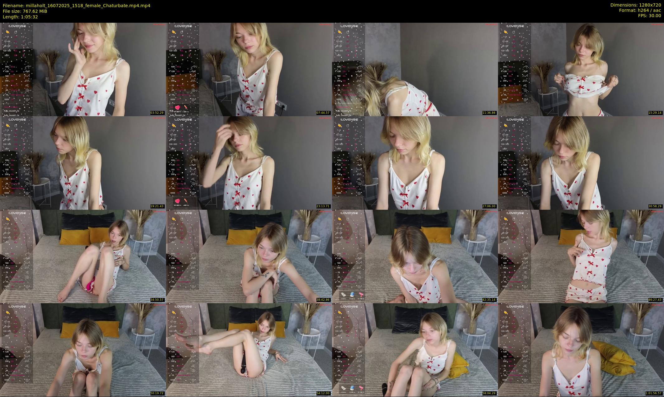 millaholt — 66 minute Chaturbate female cam show recording, 720p, Jul 16, 2025