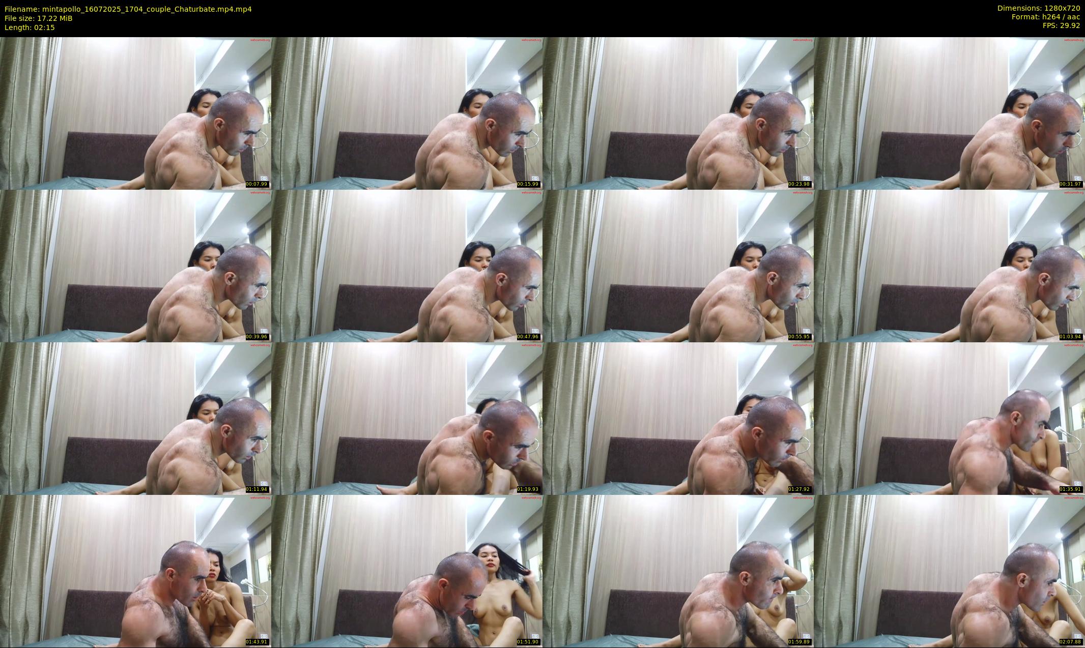 mintapollo — 3 minute Chaturbate couple cam show recording, 720p, Jul 16, 2025