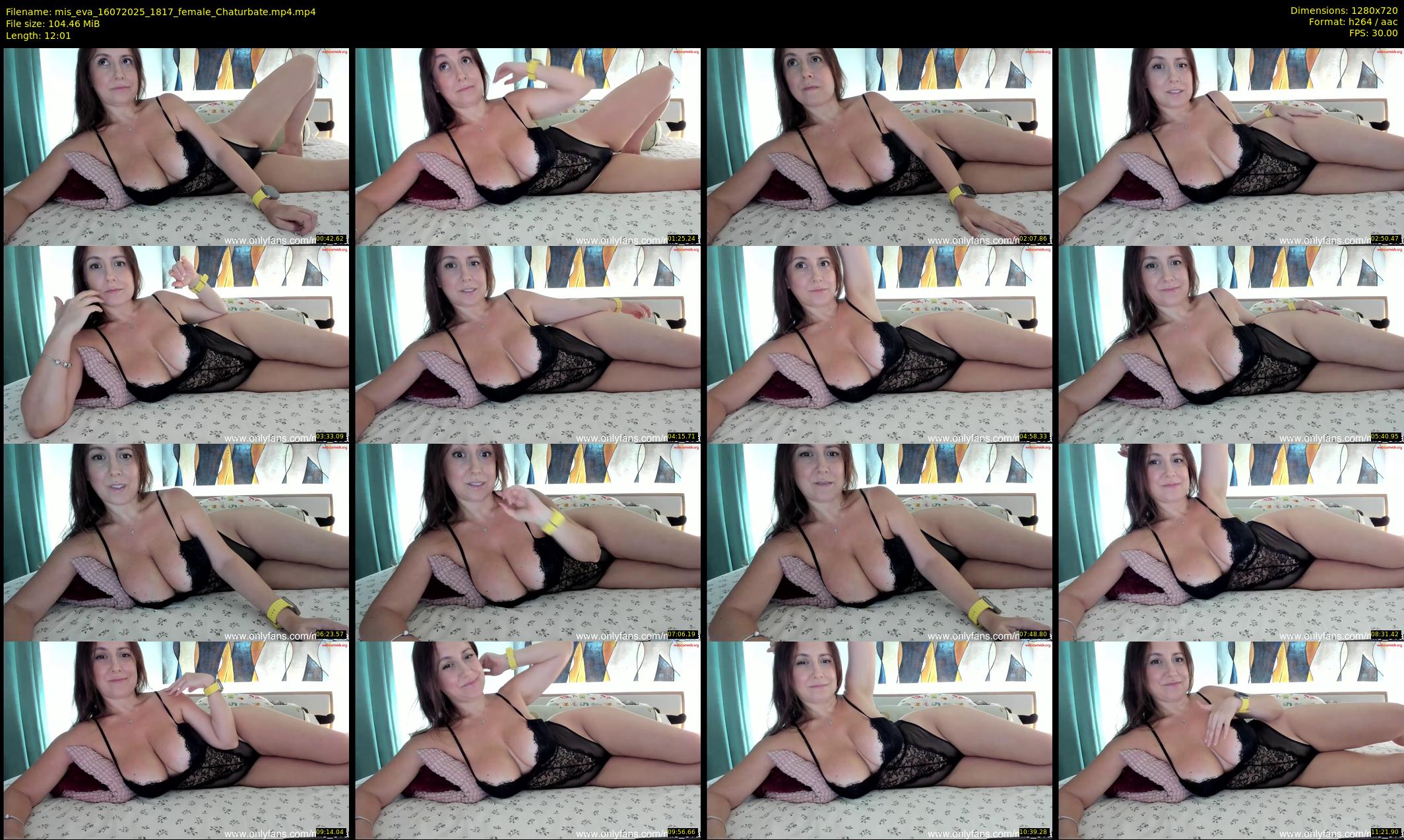 mis_eva — 13 minute Chaturbate female cam show recording, 720p, Jul 16, 2025