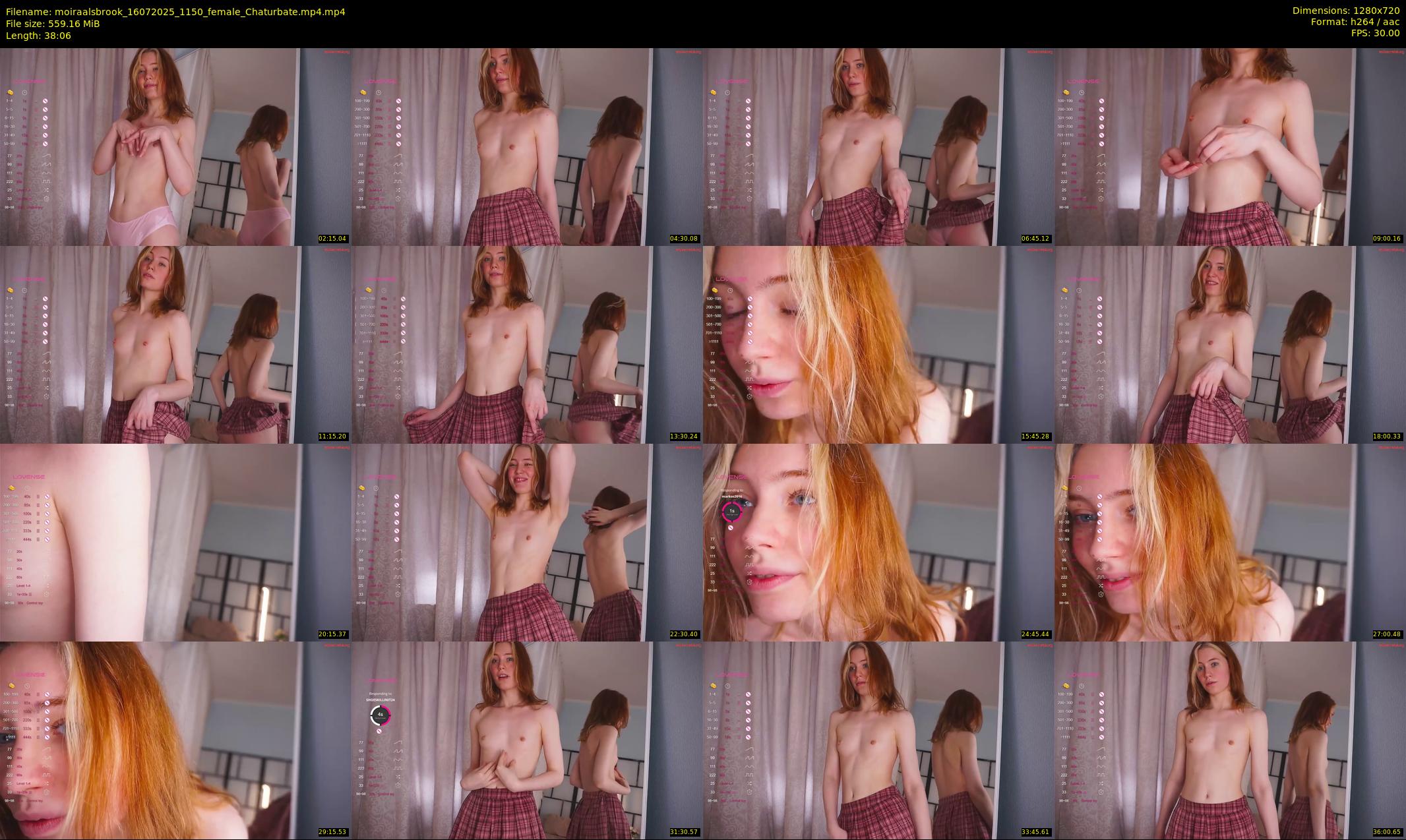 moiraalsbrook — 39 minute Chaturbate female cam show recording, 720p, Jul 16, 2025