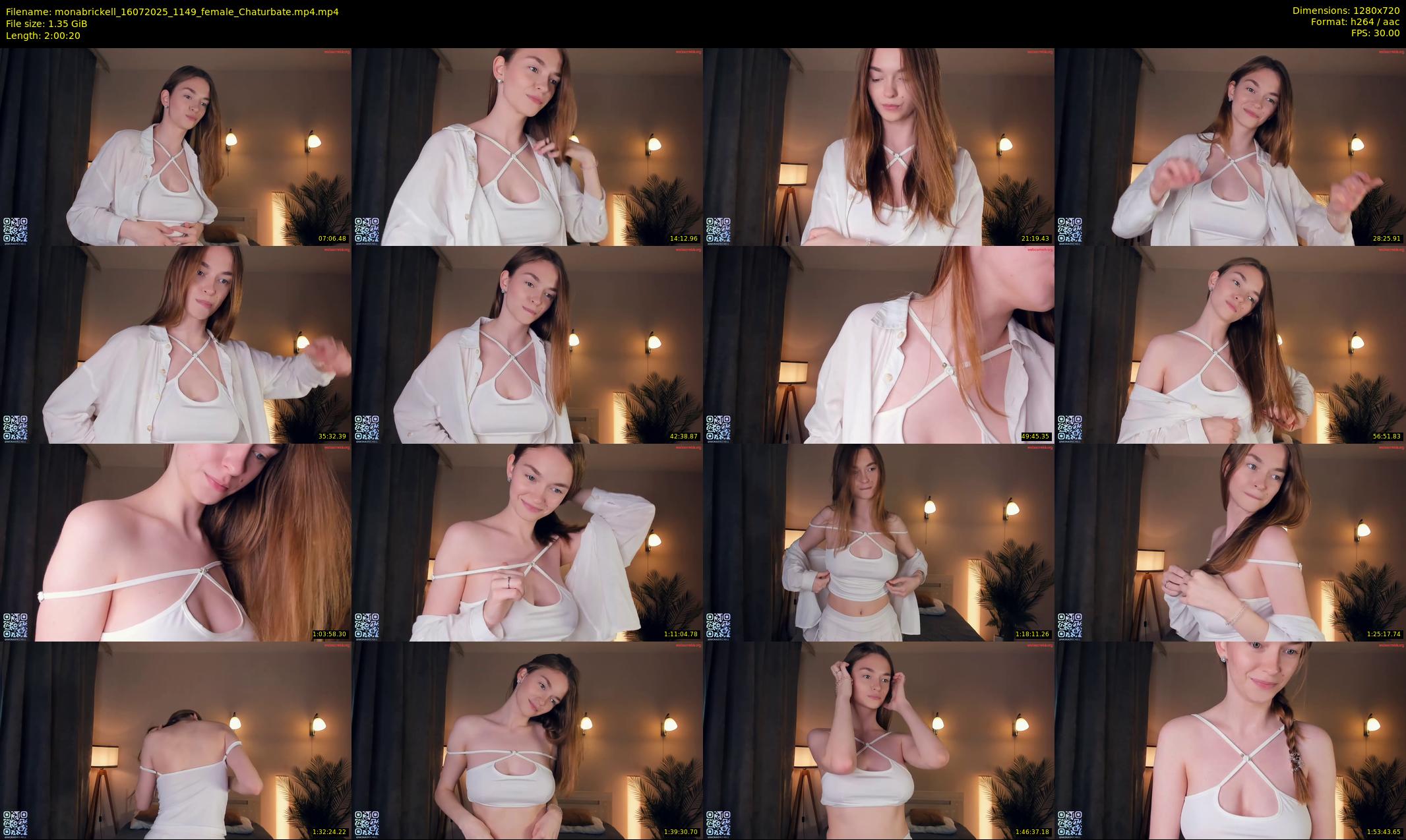 monabrickell — 121 minute Chaturbate female cam show recording, 720p, Jul 16, 2025