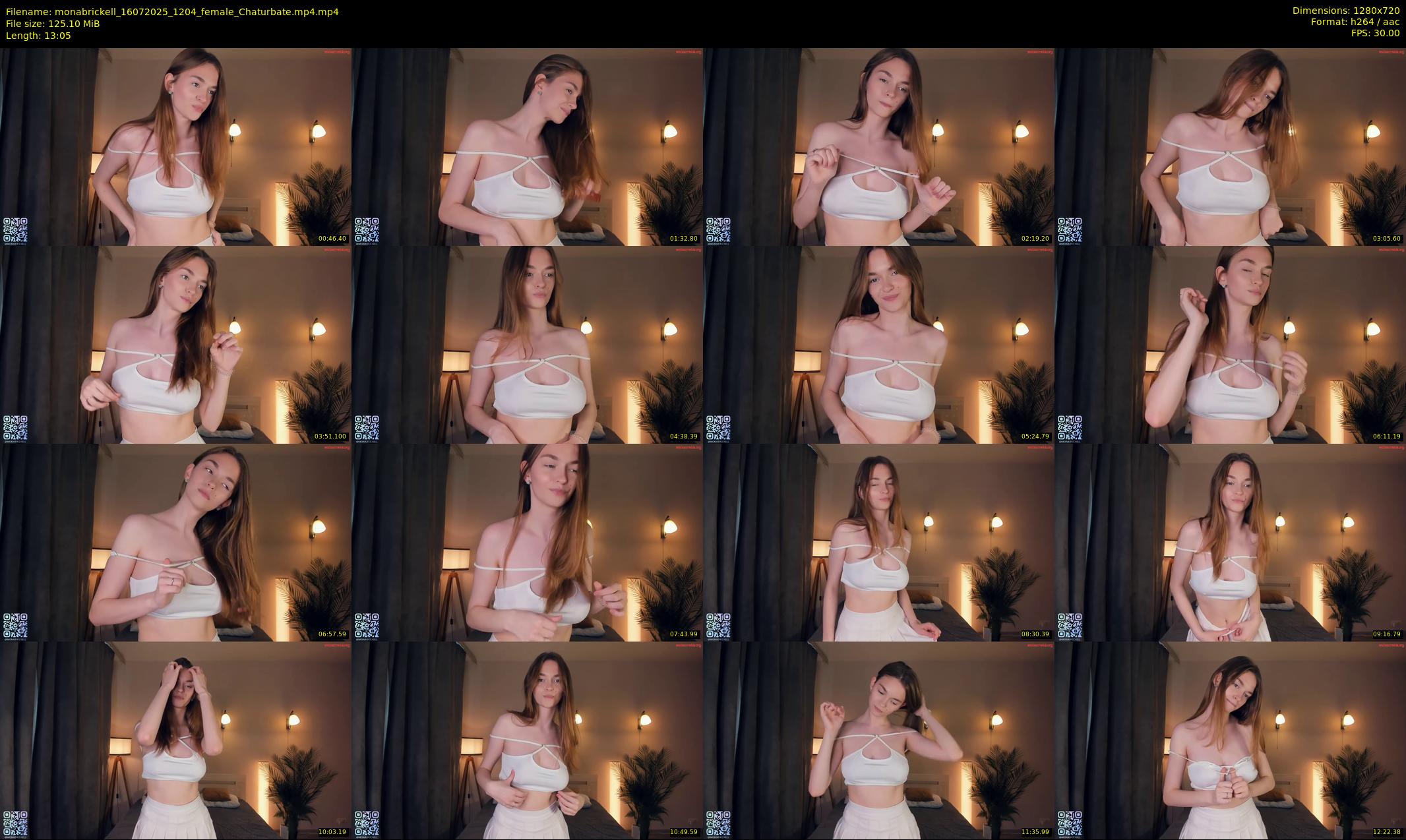 monabrickell — 14 minute Chaturbate female cam show recording, 720p, Jul 16, 2025