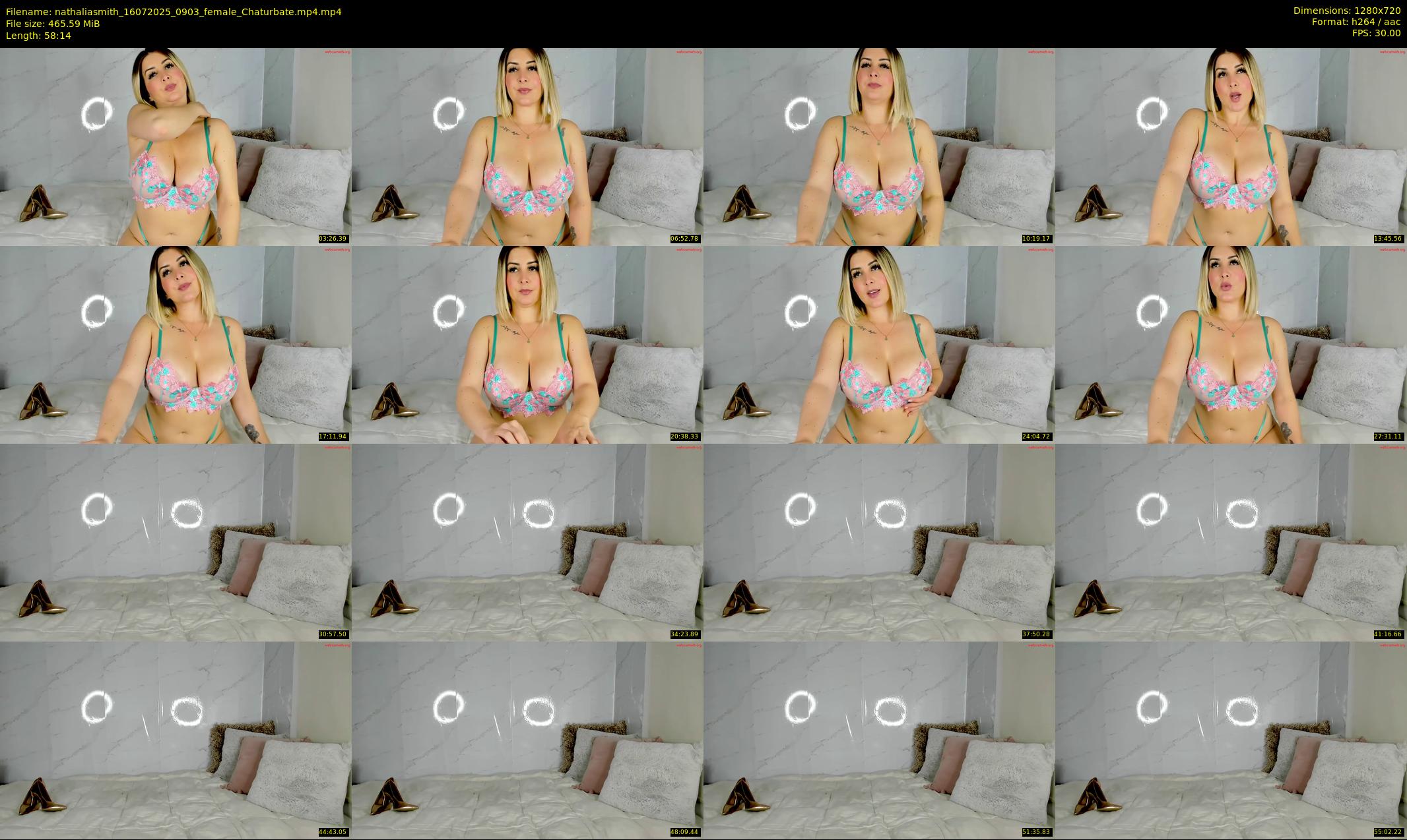 nathaliasmith — 59 minute Chaturbate female cam show recording, 720p, Jul 16, 2025