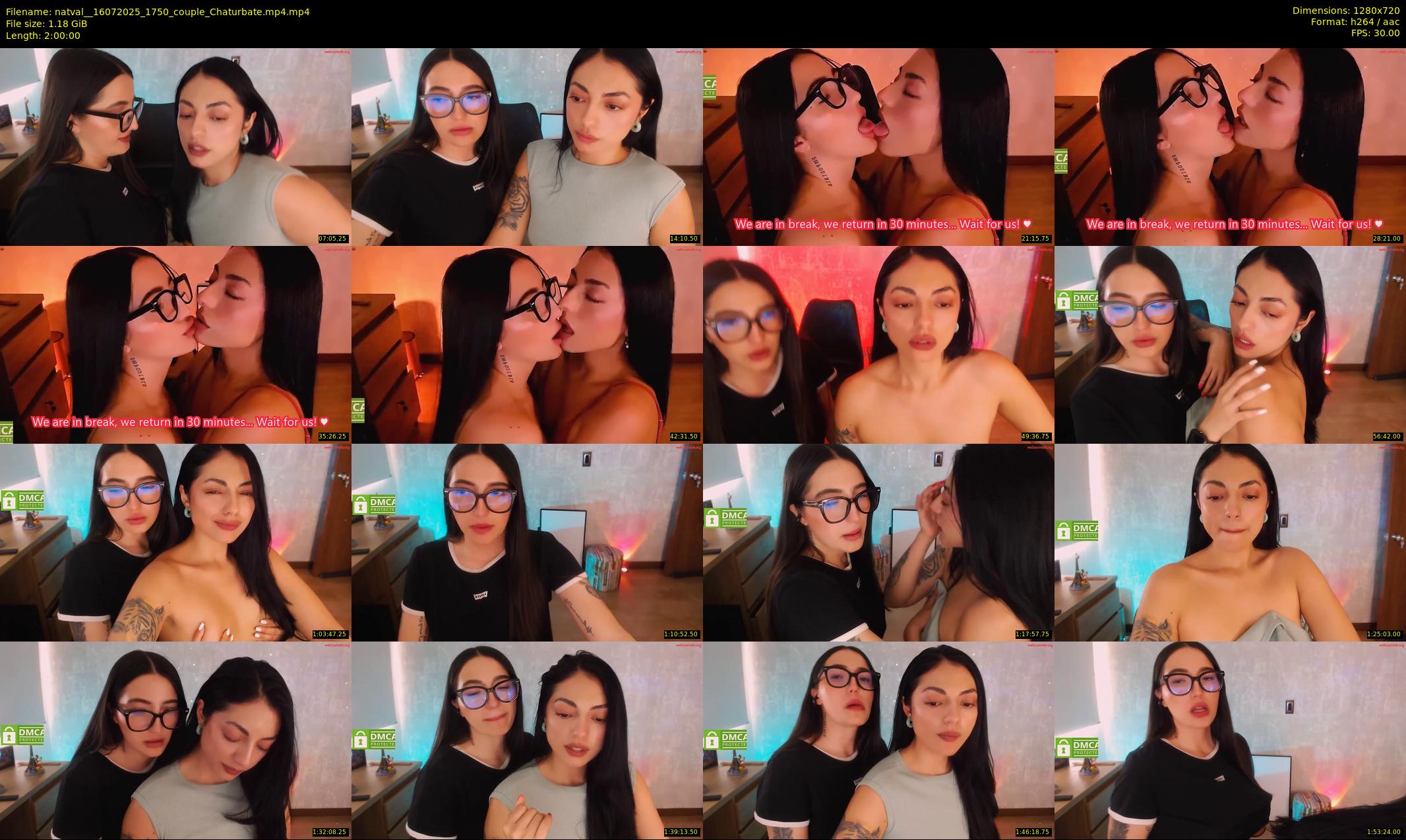 natval_ — 120 minute Chaturbate couple cam show recording, 720p, Jul 16, 2025