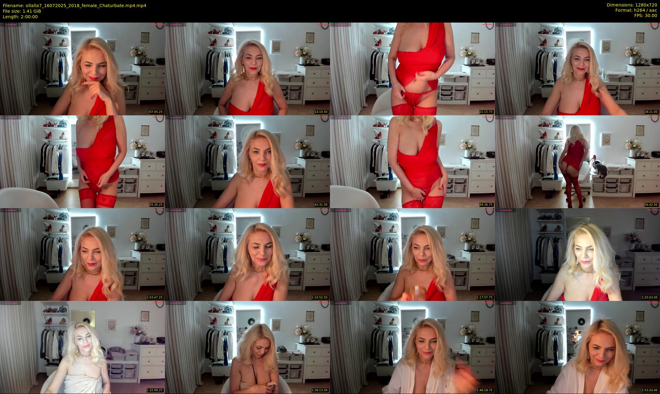 ollalla7 — 120 minute Chaturbate female cam show recording, 720p, Jul 16, 2025