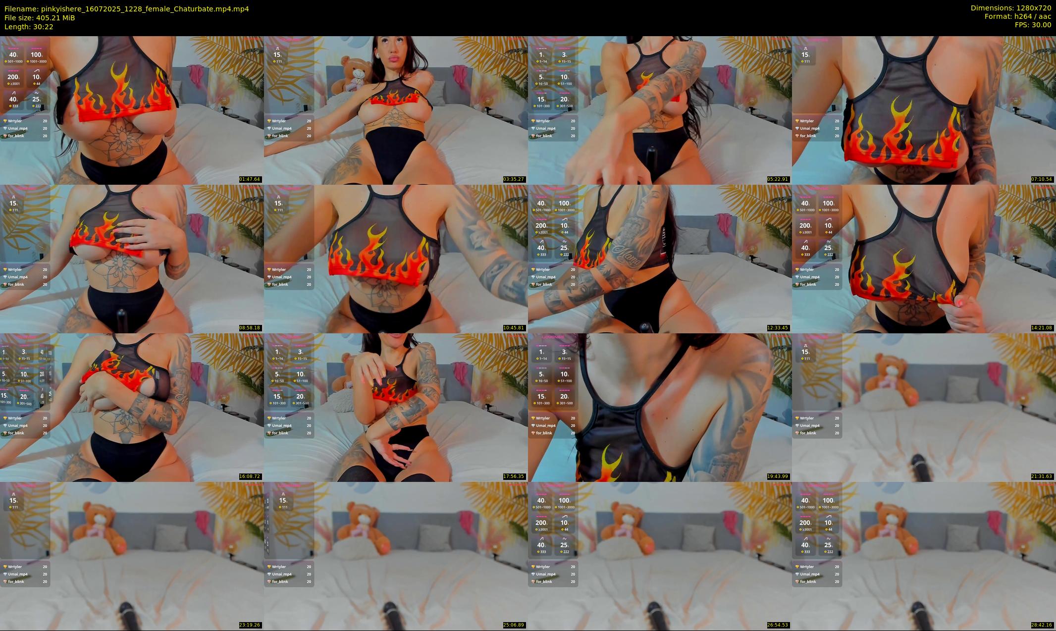 pinkyishere — 31 minute Chaturbate female cam show recording, 720p, Jul 16, 2025
