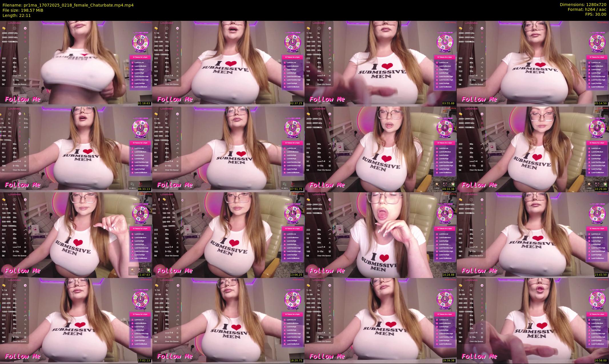 pr1ma — 23 minute Chaturbate female cam show recording, 720p, Jul 17, 2025