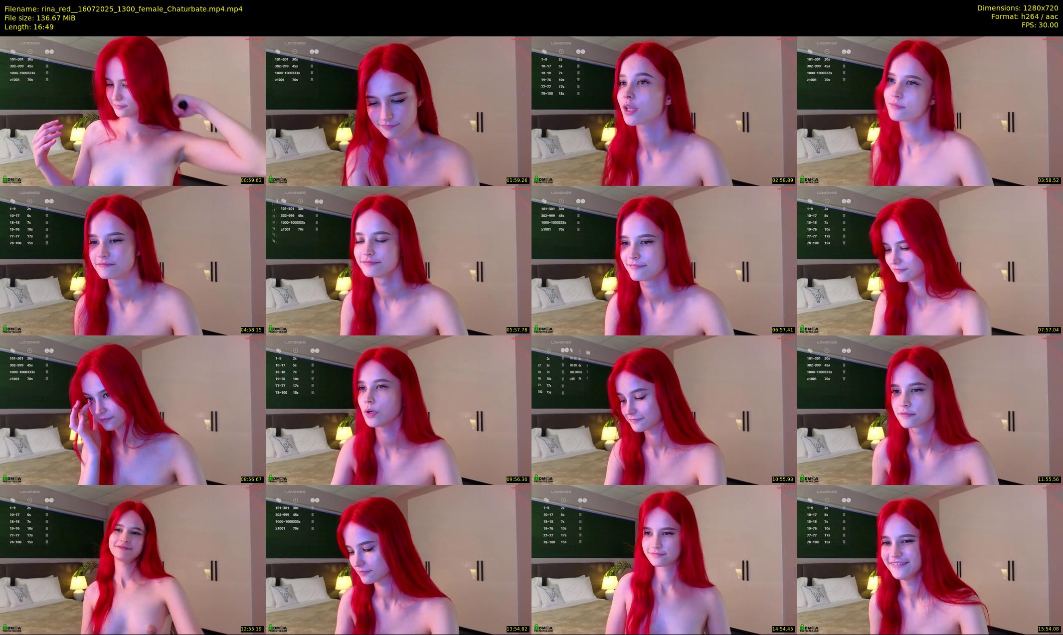 rina_red_ — 17 minute Chaturbate female cam show recording, 720p, Jul 16, 2025