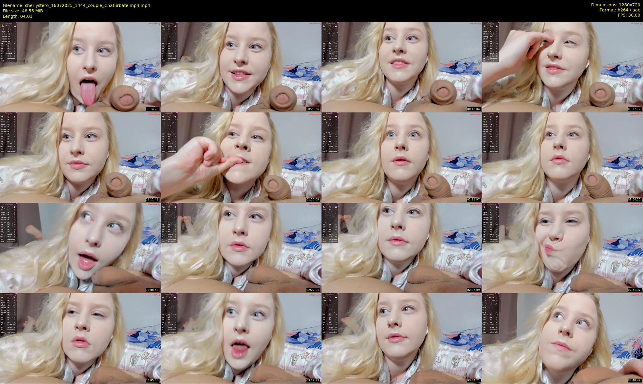sherlystero — 5 minute Chaturbate couple cam show recording, 720p, Jul 16, 2025